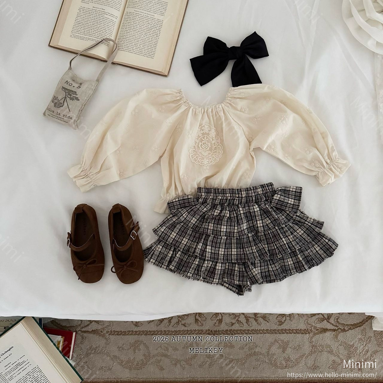 Melikey Ilia Frill Shorts 細節圖 6