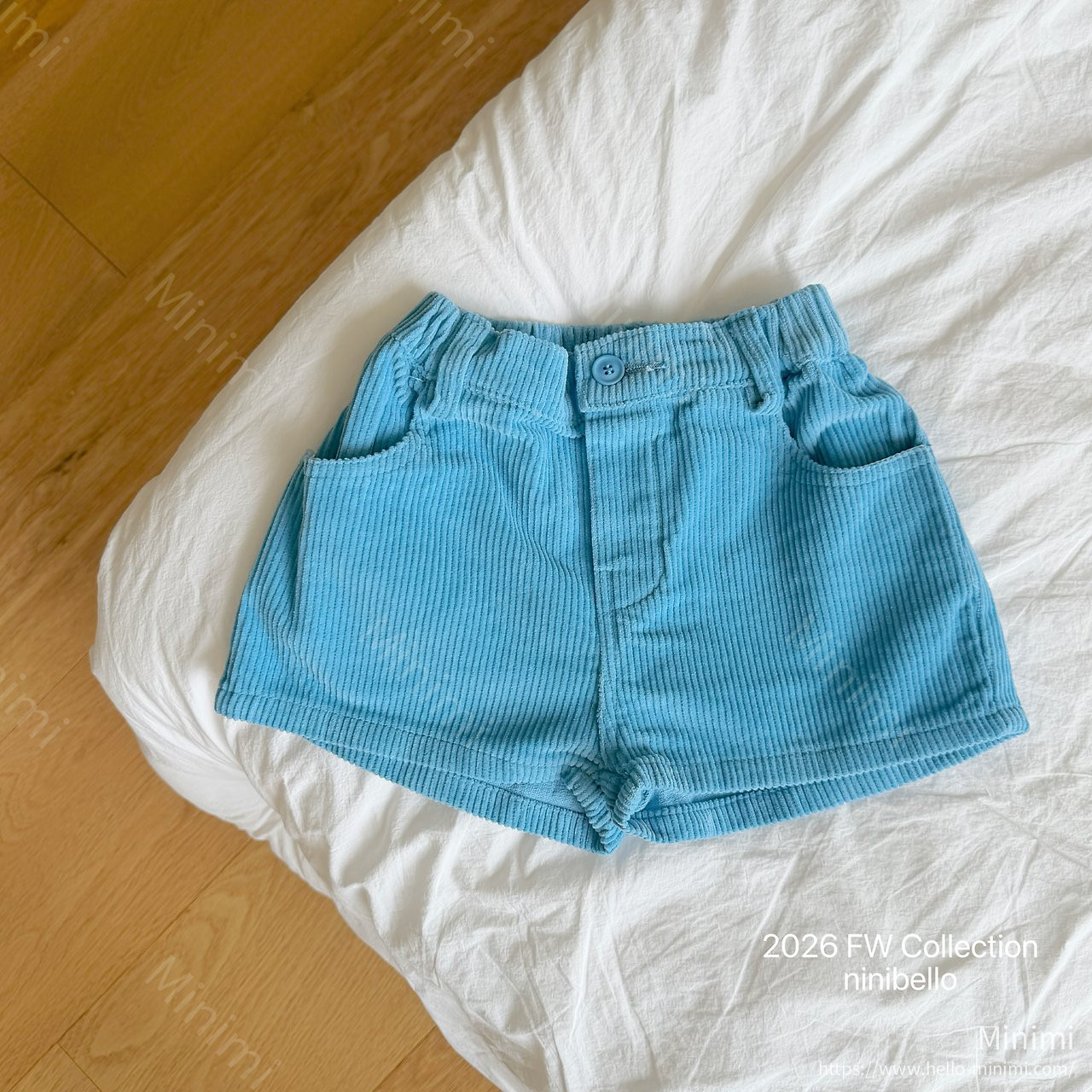 ninibello Peekaboo Corduroy Shorts 細節圖 4