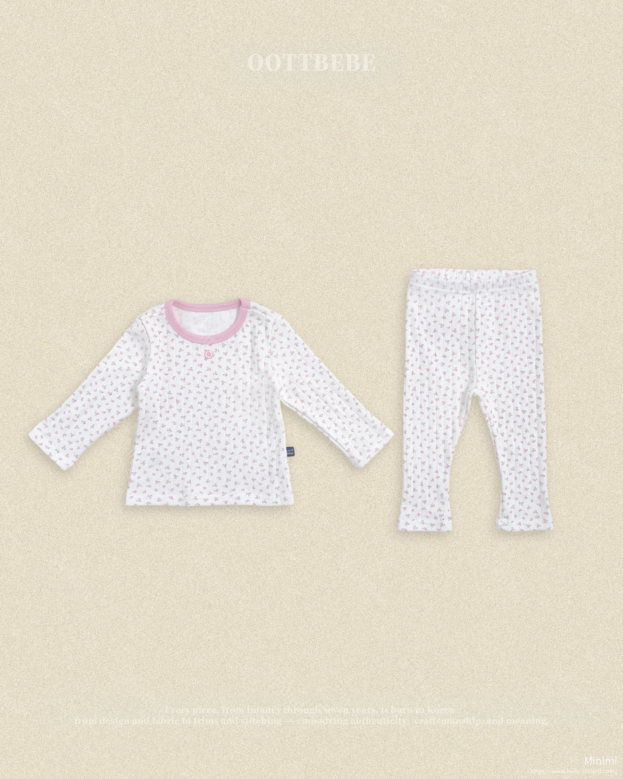 oott bebe Coco Flower Loungewear 細節圖 9