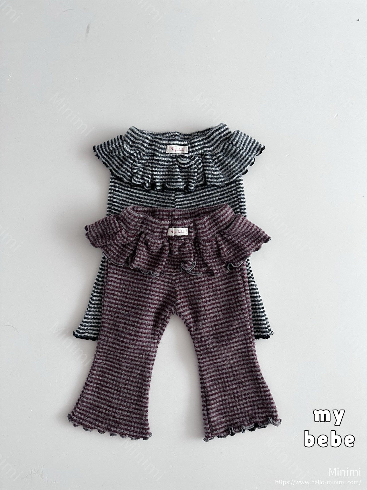 my_bébé Brush Frill Pants 細節圖 1