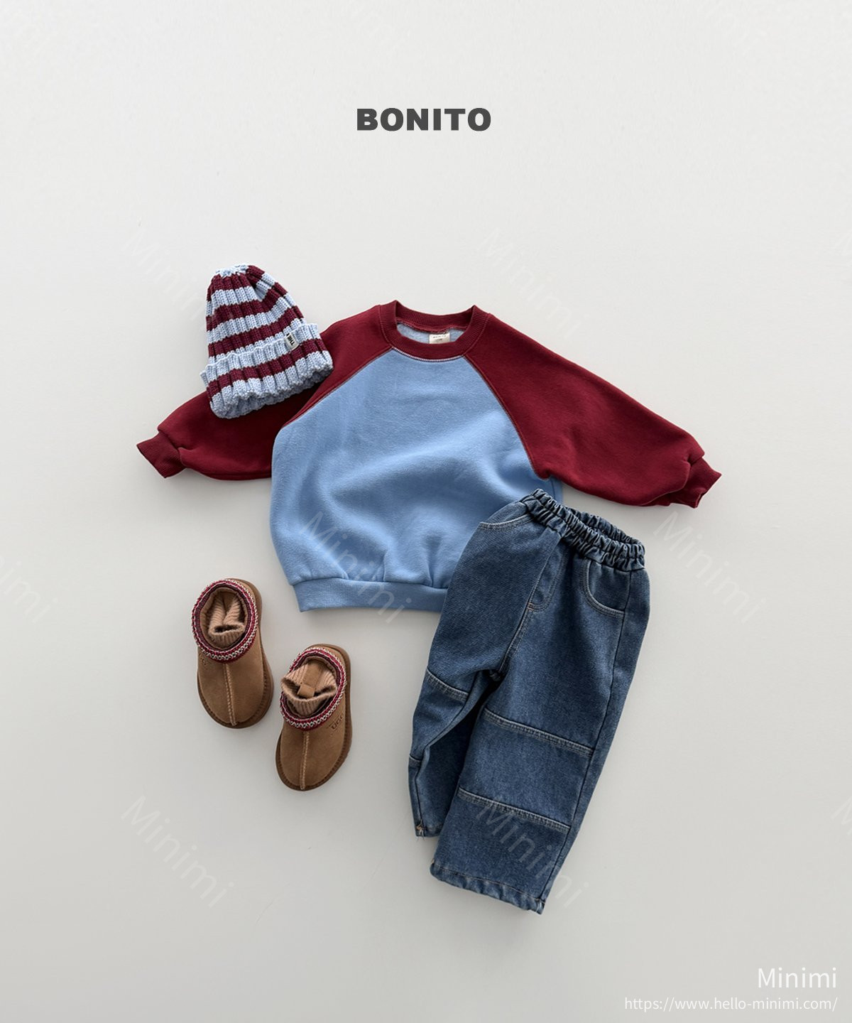BONITO Color Raglan Sweatshirt 細節圖 2