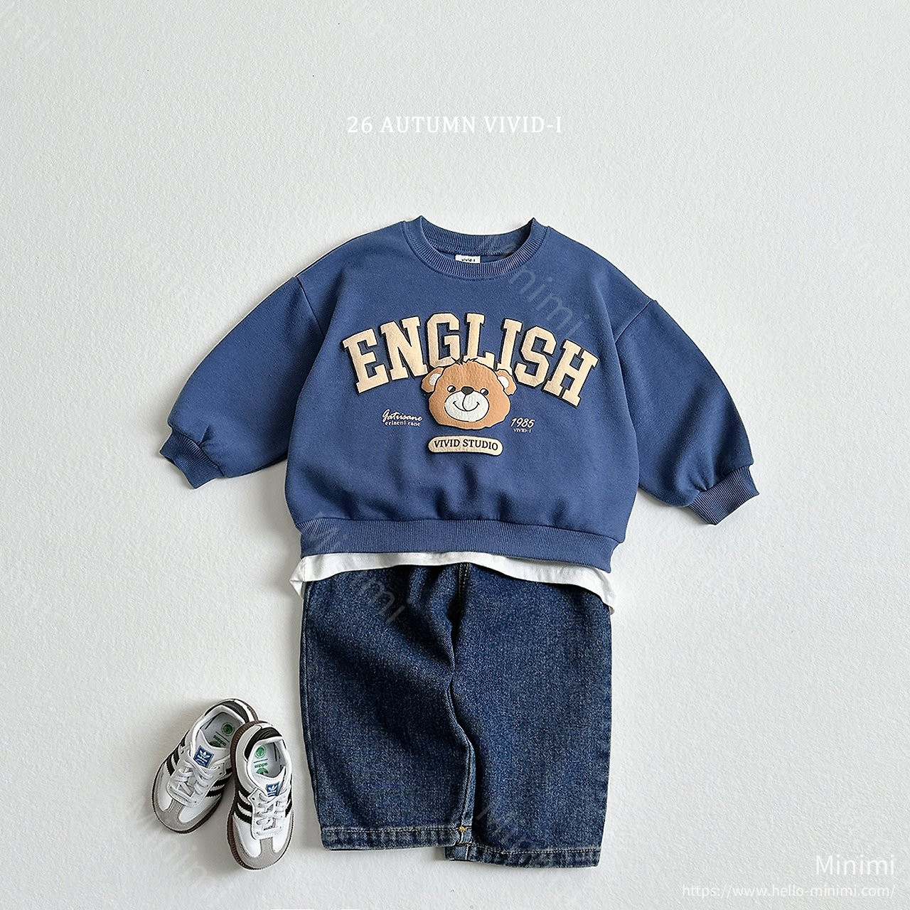 VIVID-I 3D English Bear Sweatshirt 細節圖 14