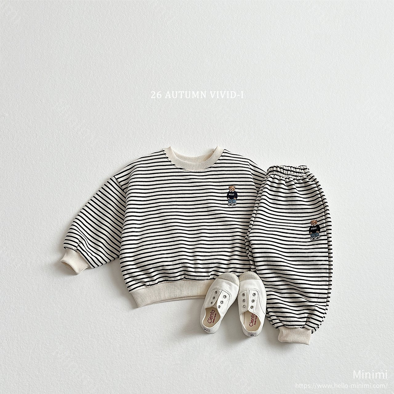 VIVID-I Stripe Bear Embroidery Set 細節圖 4