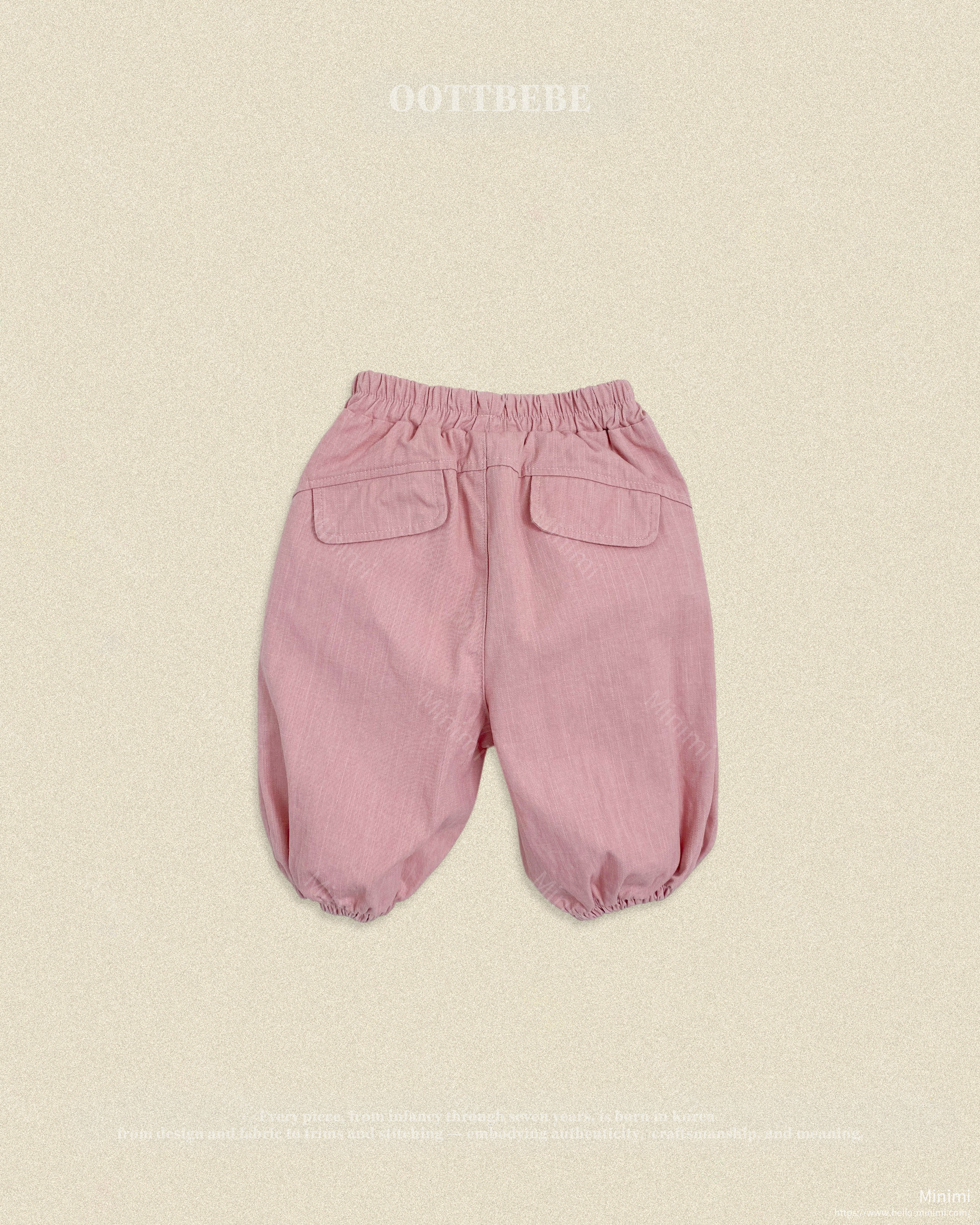 oott bebe Hip Slub Pants 細節圖 6