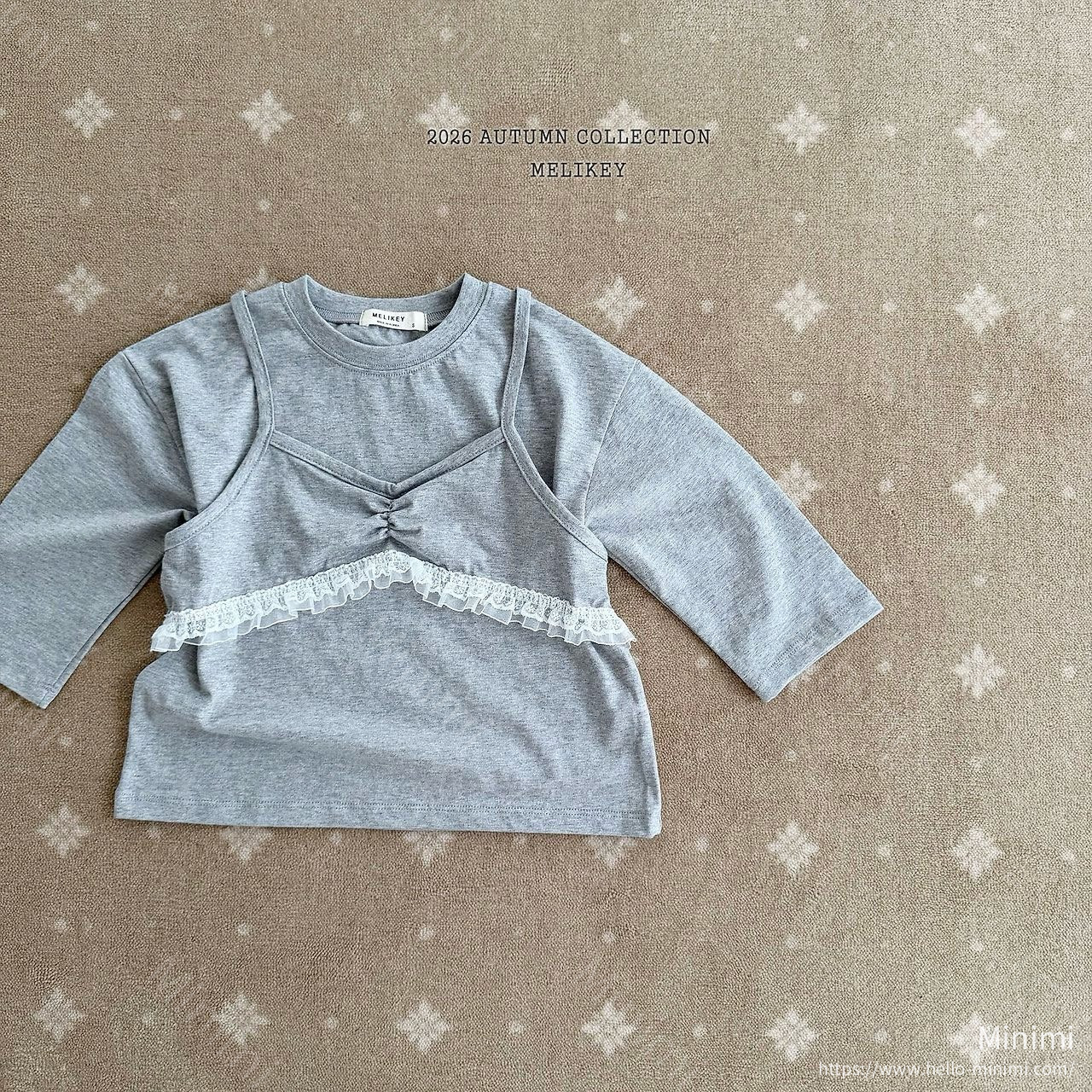 Melikey Layered T-shirt 細節圖 2
