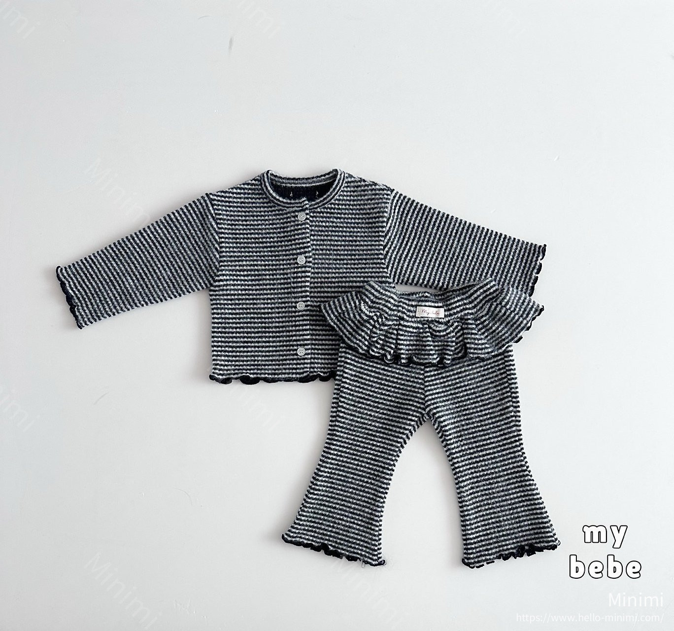 my_bébé Brush Frill Pants 細節圖 8