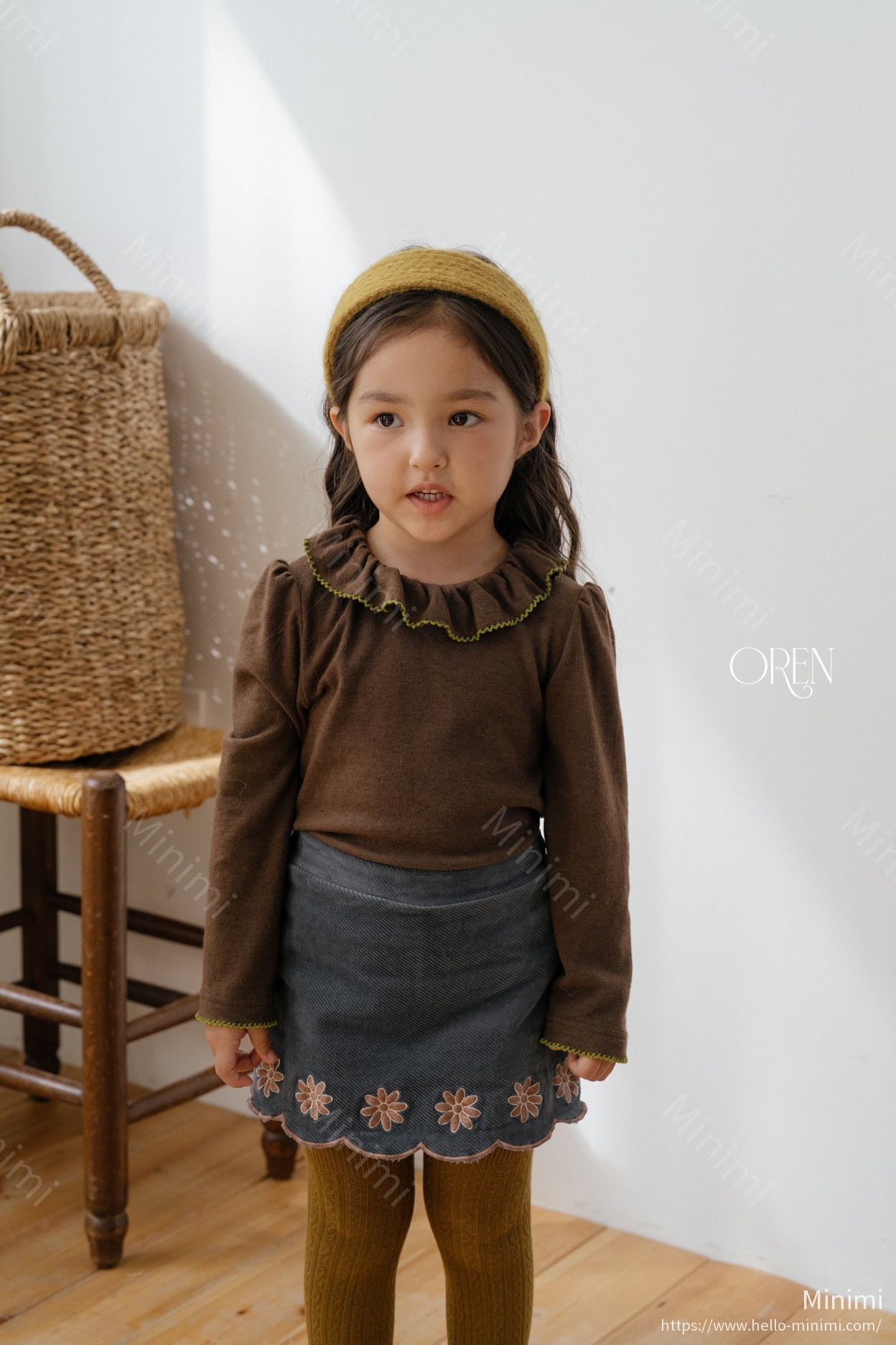 Oren Bella Embroidery Culotte Pants 細節圖 3