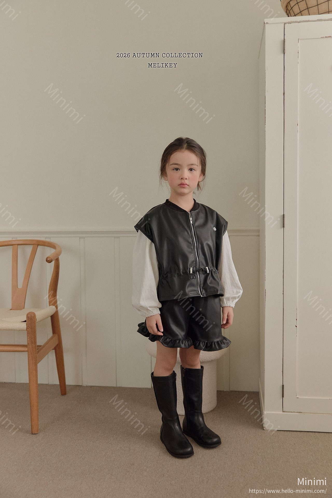 Melikey Leather Frill Shorts 細節圖 13