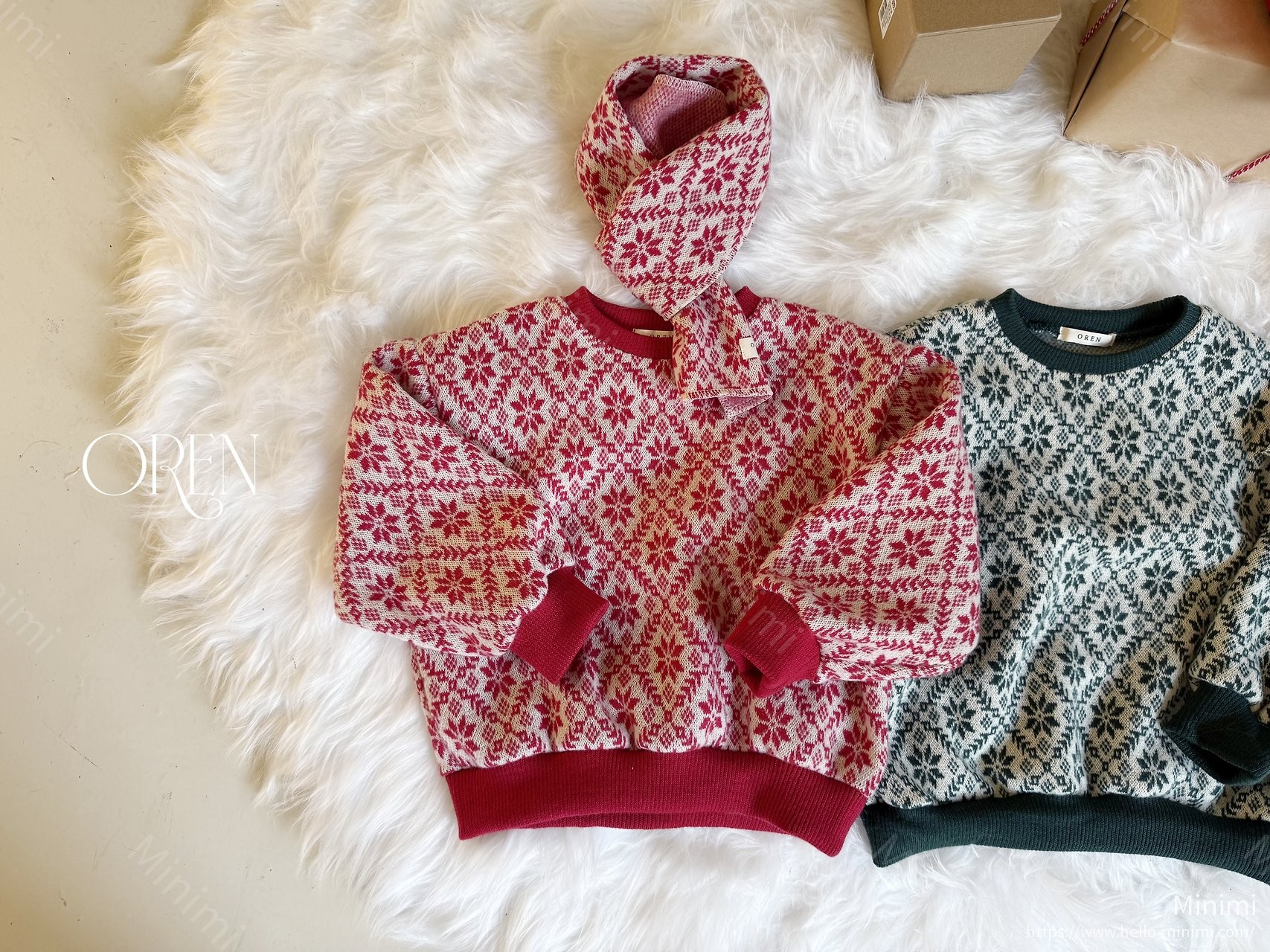 Oren Snowflake Knit Sweatshirt 細節圖 18