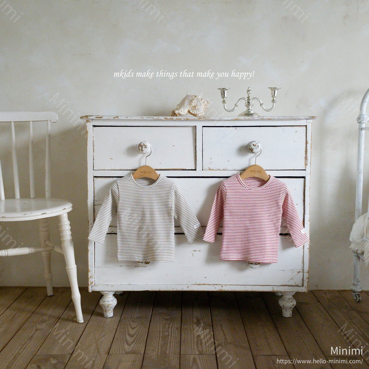 mkids Cotton Tee - 韓國童裝代購主圖