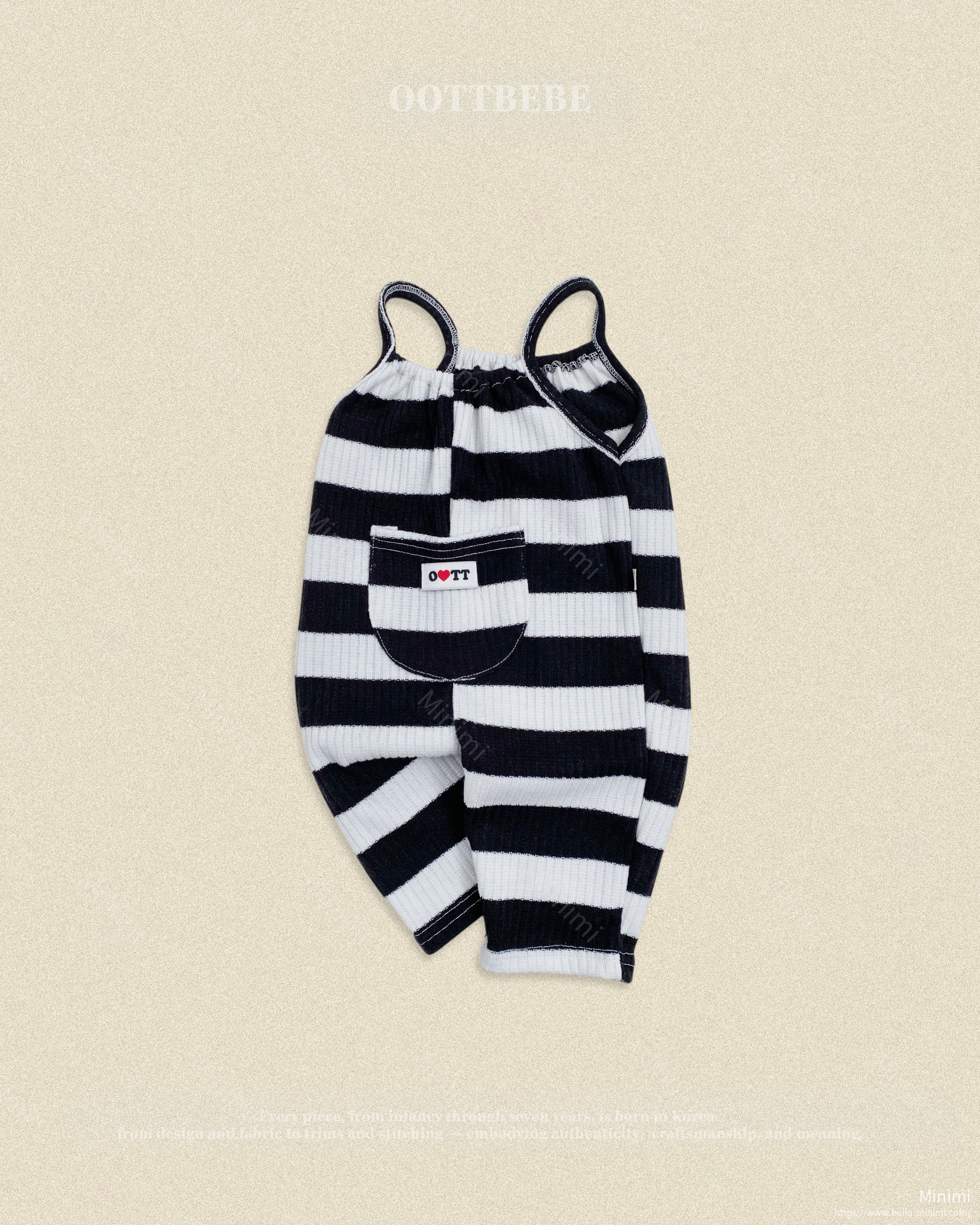 oott bebe Pippi Overalls 細節圖 6