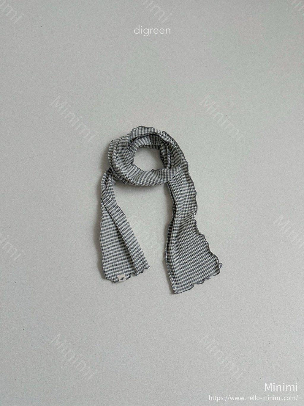 digreen Hemp Scarf 細節圖 6