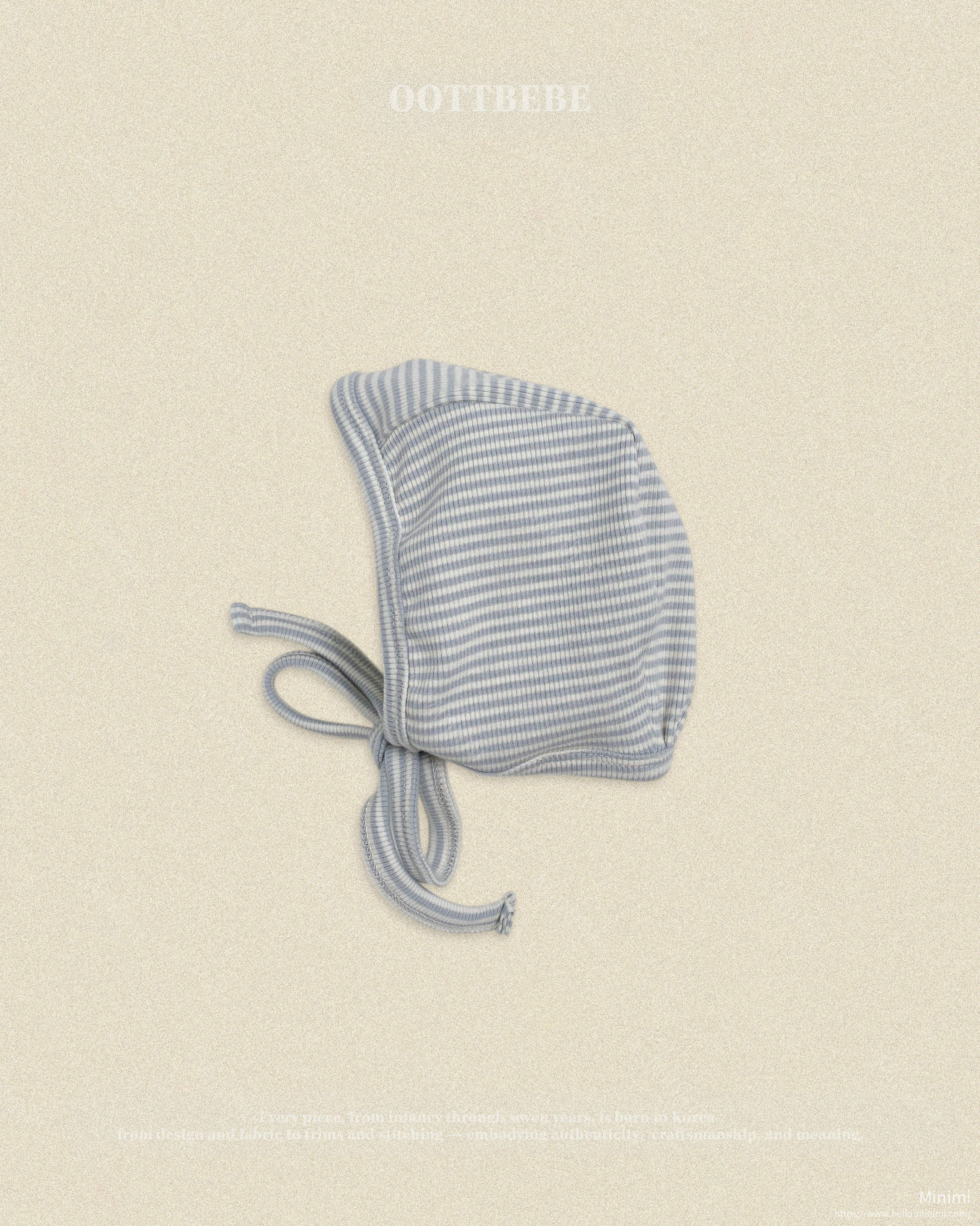 oott bebe Vanilla Latte Bonnet 細節圖 2