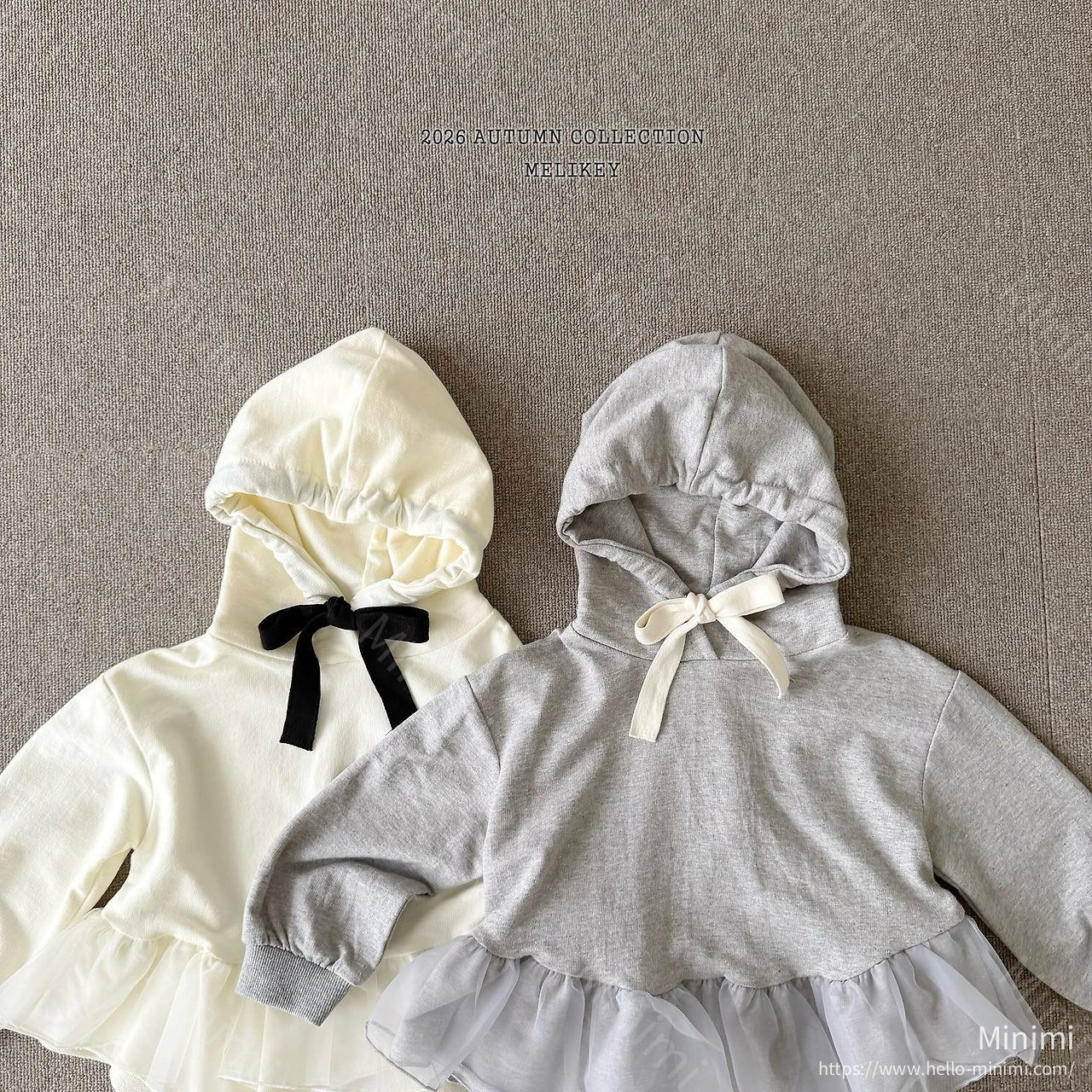 Melikey Cha-cha Frill Hooded T-shirt 細節圖 6