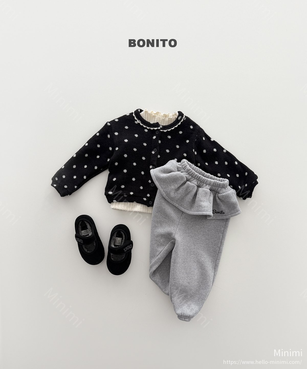 BONITO Frill Embroidery Jogger Pants 細節圖 3