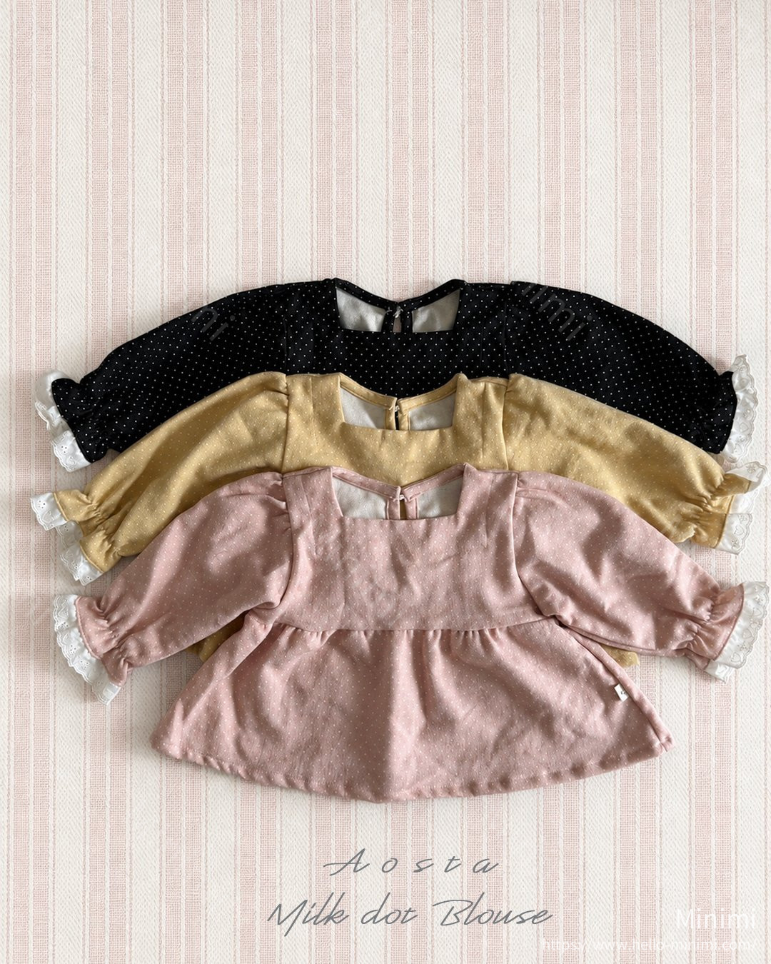 Aosta atelier Milk Dot Blouse 細節圖 21