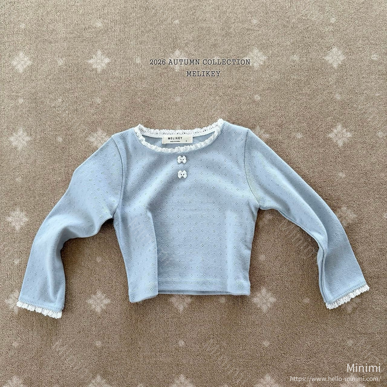 Melikey Ribbon Button T-shirt 細節圖 5