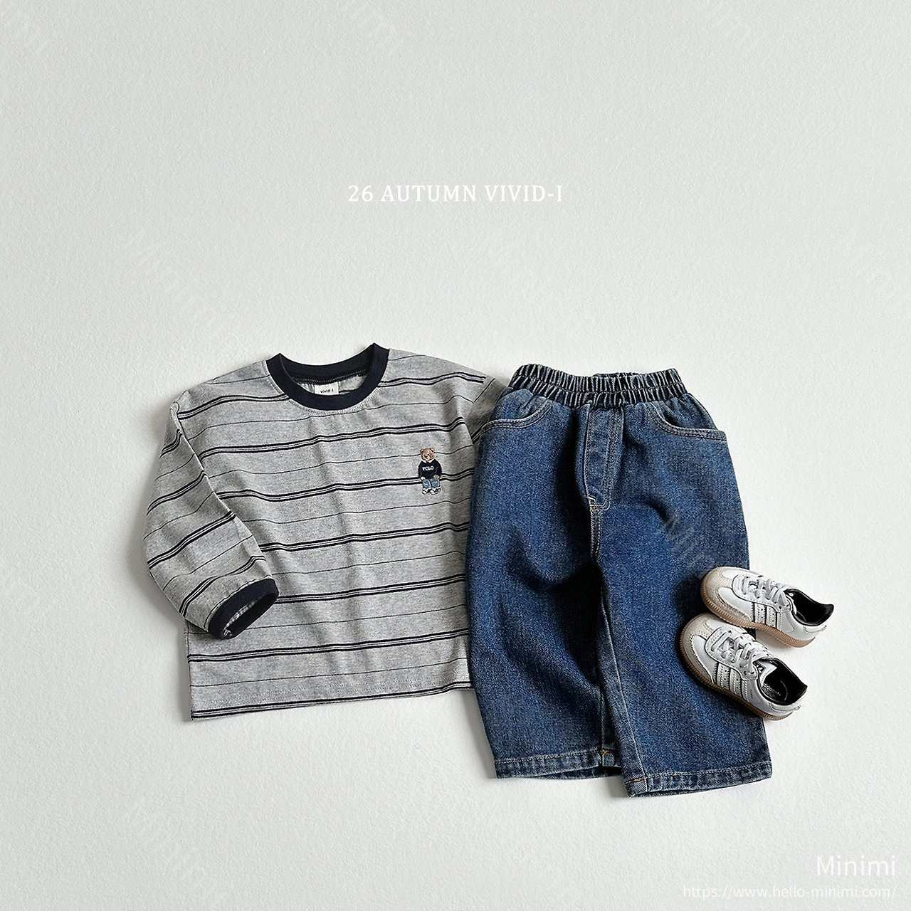 VIVID-I Signature Bear Stripe T-shirt 細節圖 18