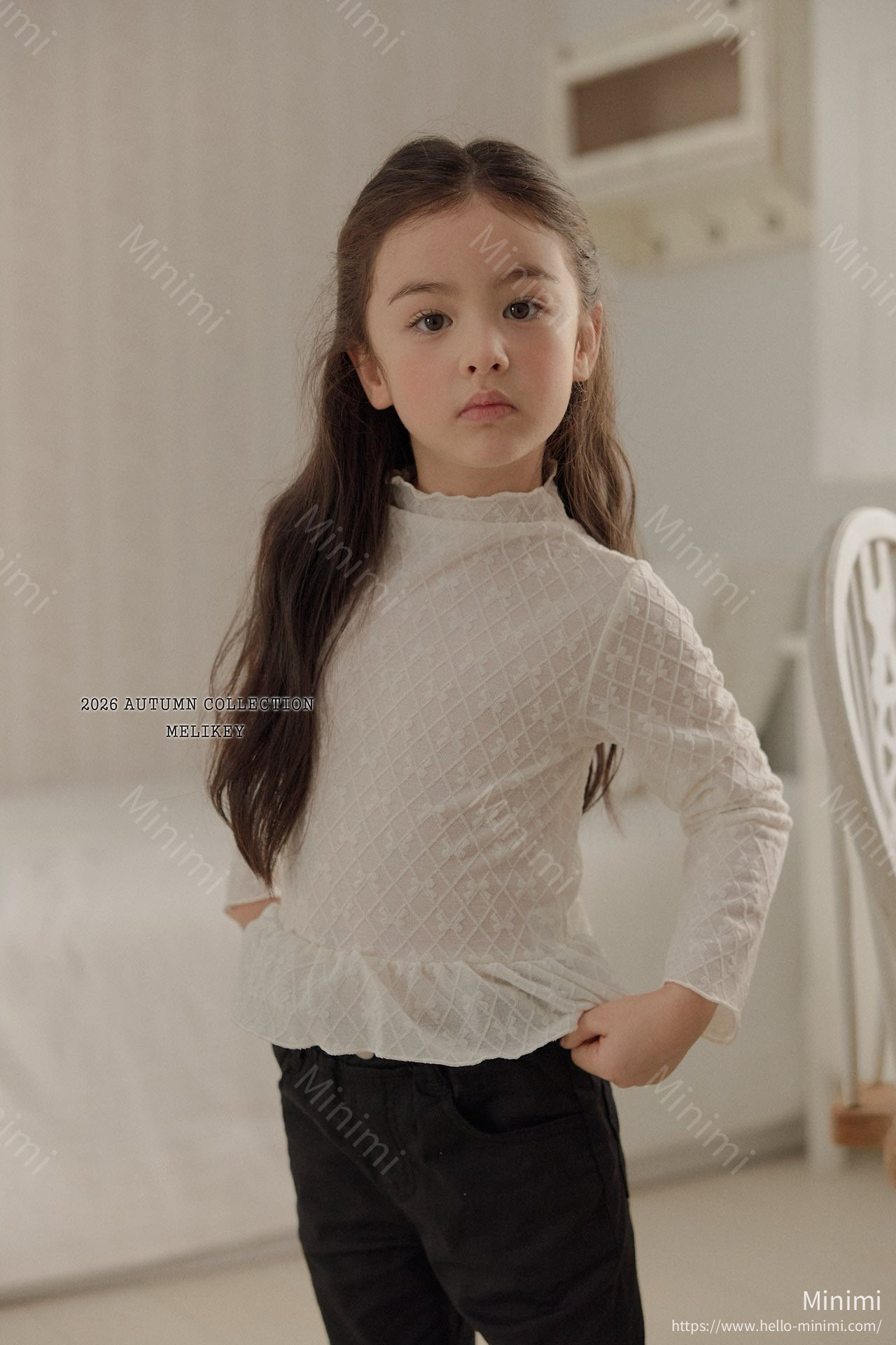 Melikey Frill Ribbon Mesh T-shirt 細節圖 18