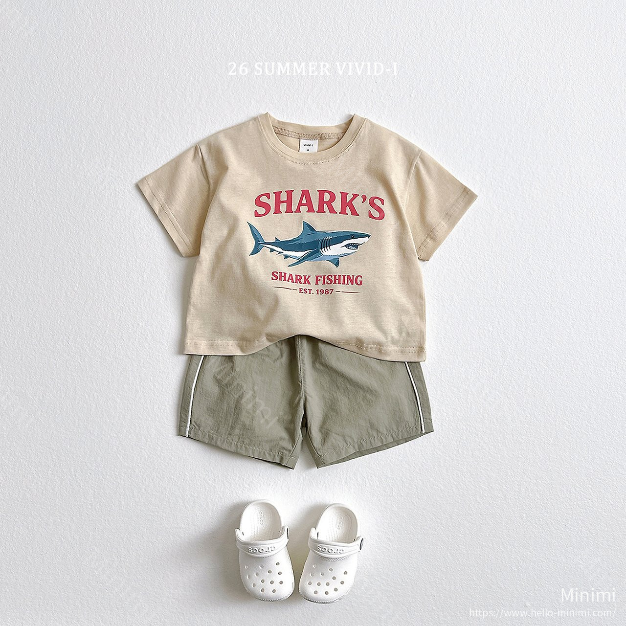 VIVID-I Shark Silket T-Shirt 細節圖 5