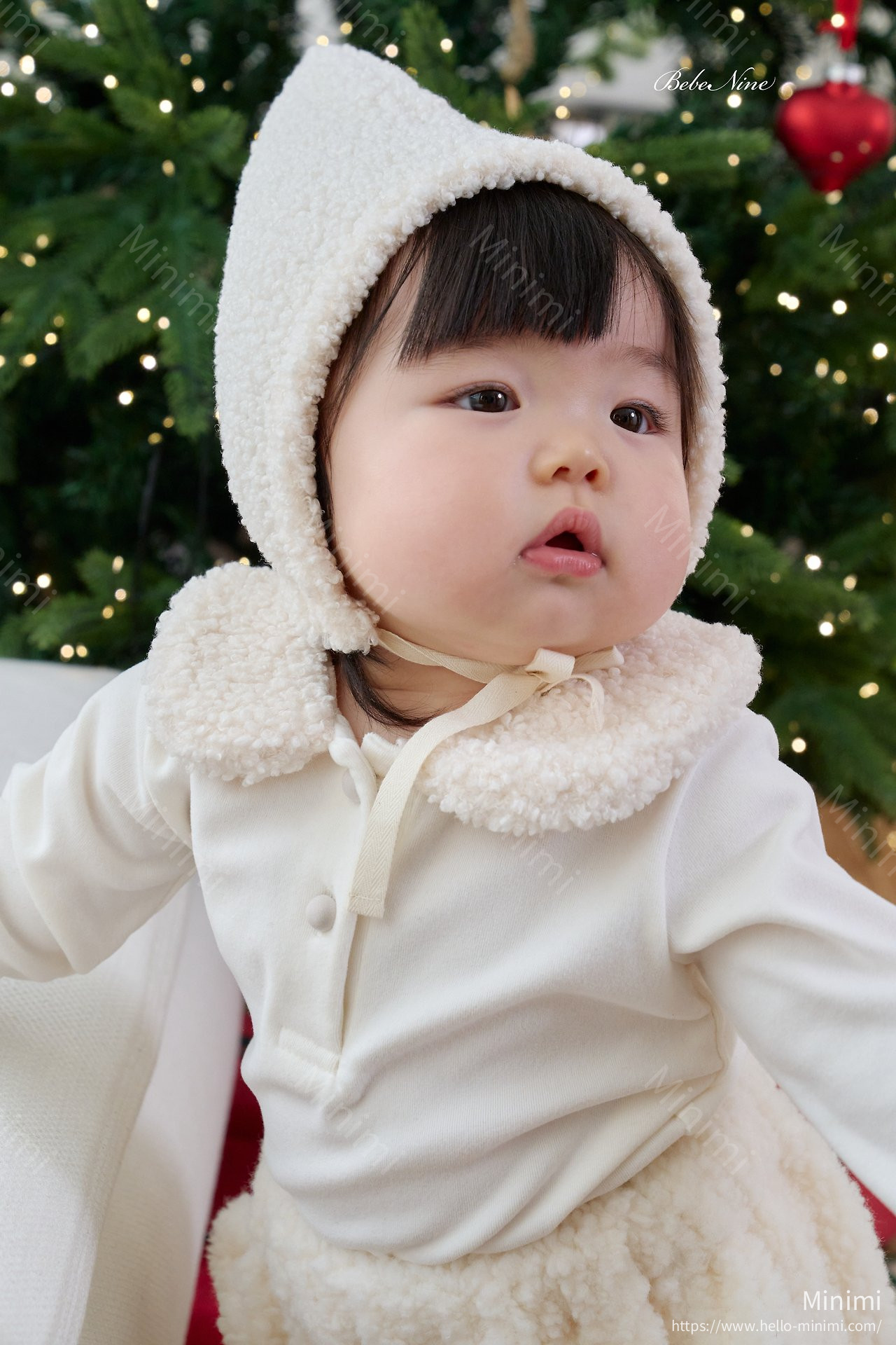 bebe nine Poodle Pointed Bonnet 細節圖 5