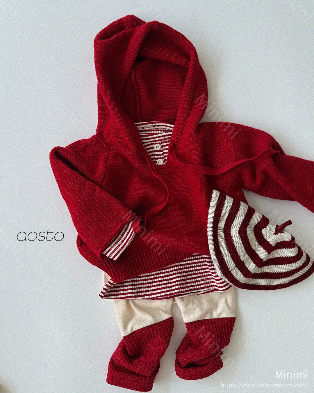 Aosta atelier Knit Cookie Hoodie 細節圖 2