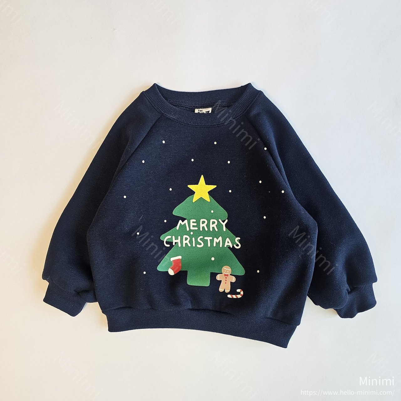 1st BLUE Christmas Tree Sweatshirt 細節圖 1