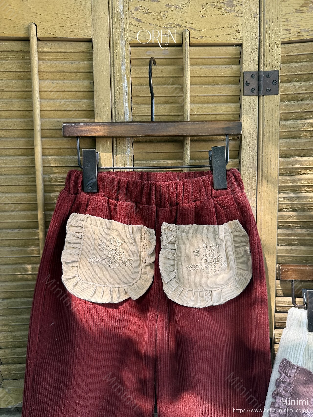 Oren Naomi Frill Corduroy Pants 細節圖 16