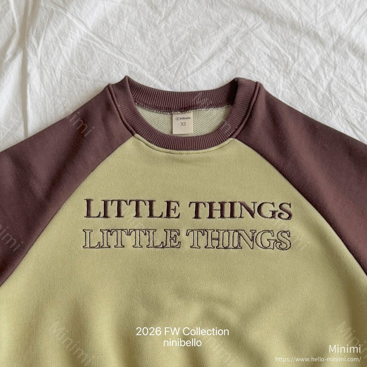 ninibello Little Raglan Sweatshirt 細節圖 5