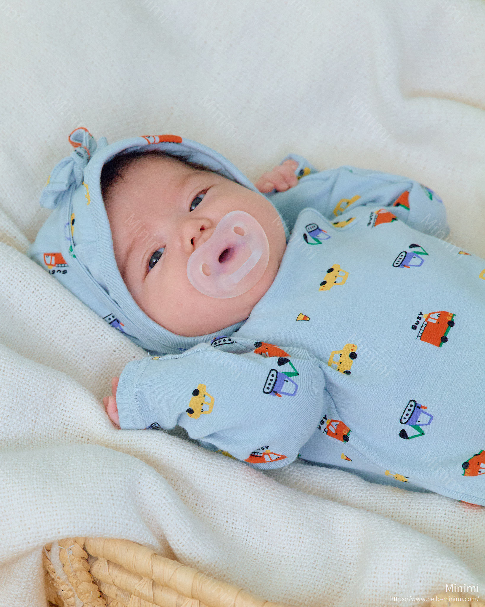 oott bebe Car Bodysuit + Bonnet Set 細節圖 17