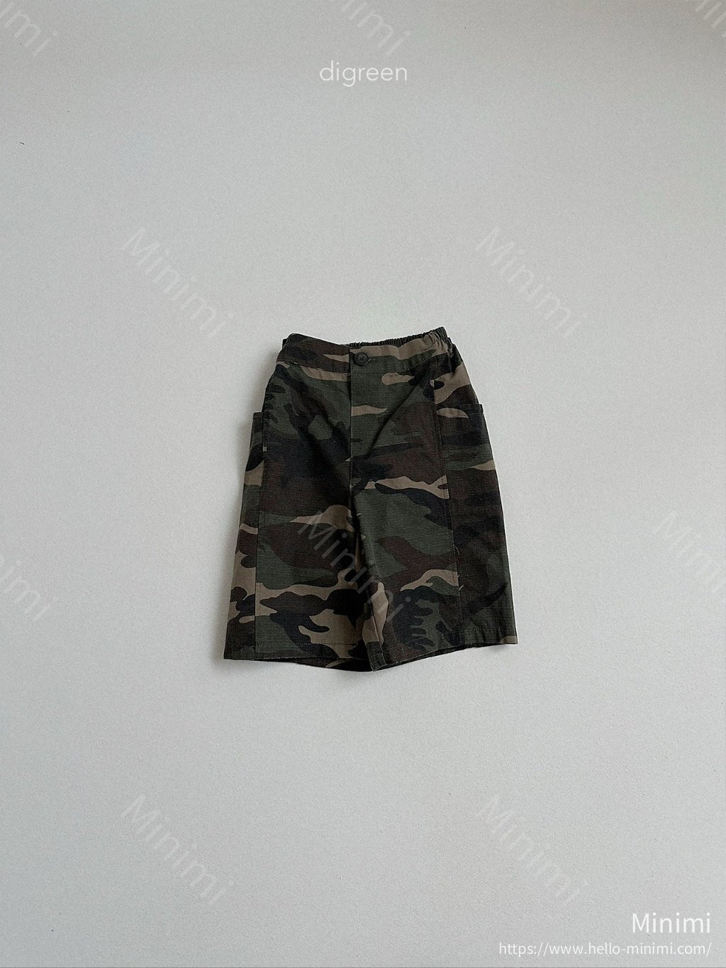 digreen Camo Bermuda 細節圖 2