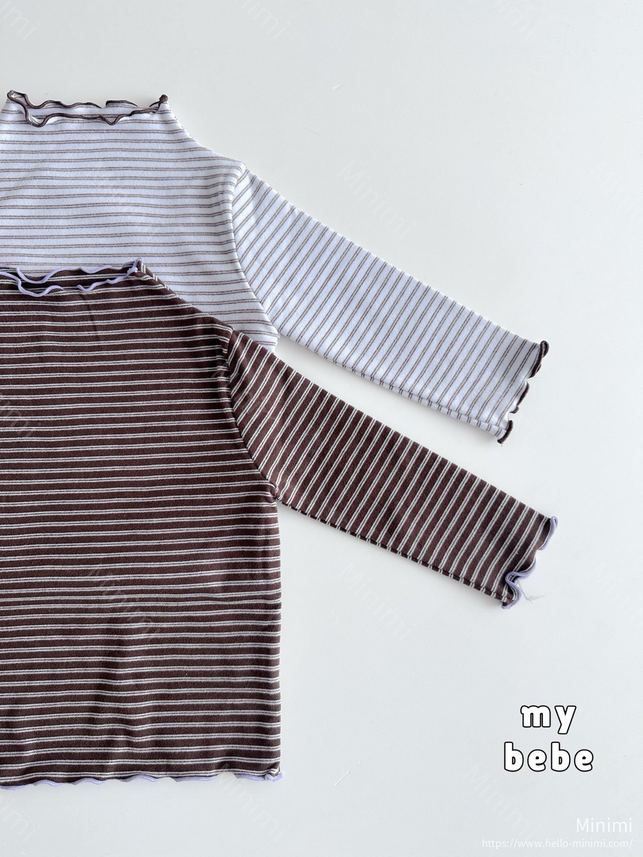 my_bébé Chestnut Turtleneck 細節圖 3