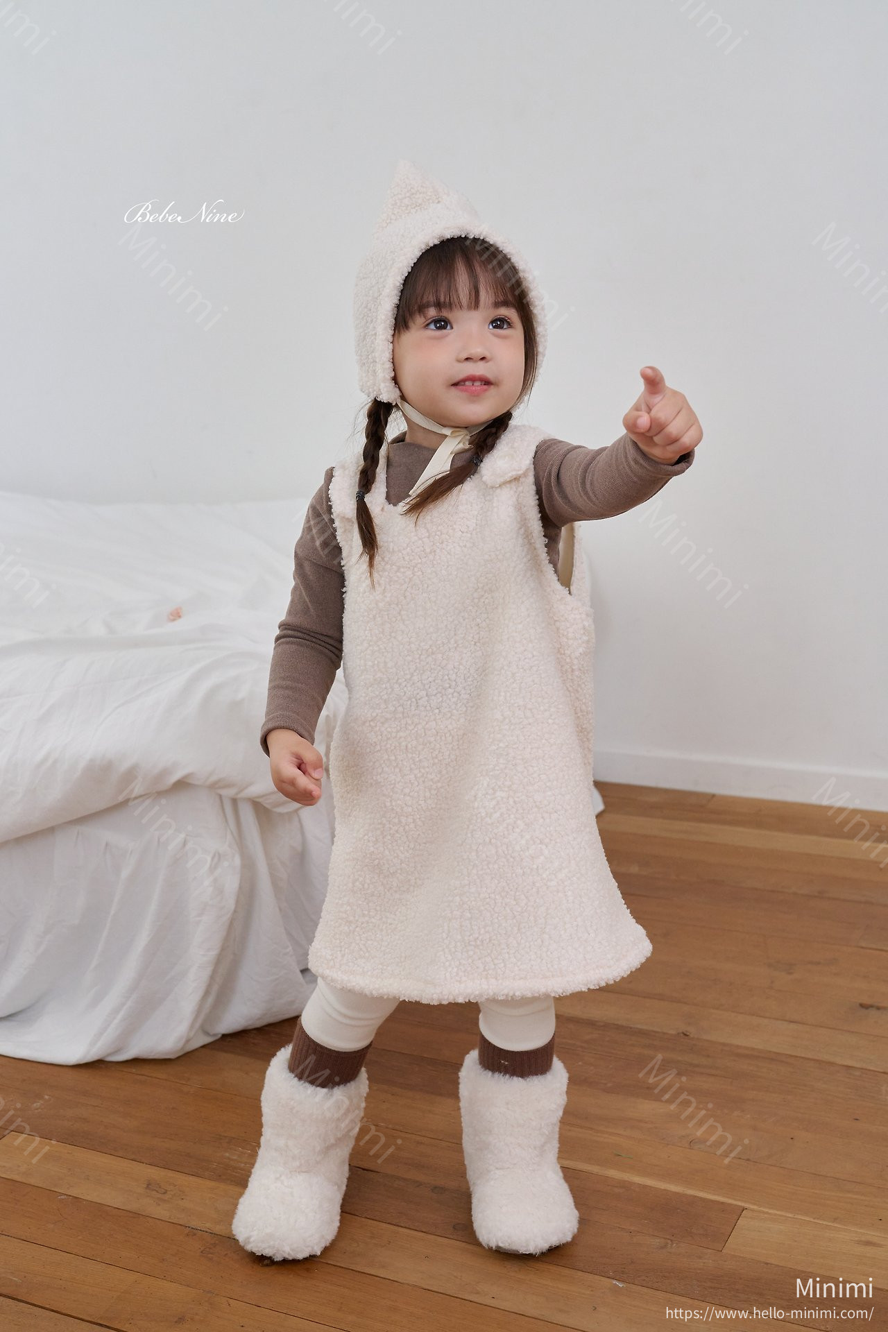 Poodle Pinafore Dress