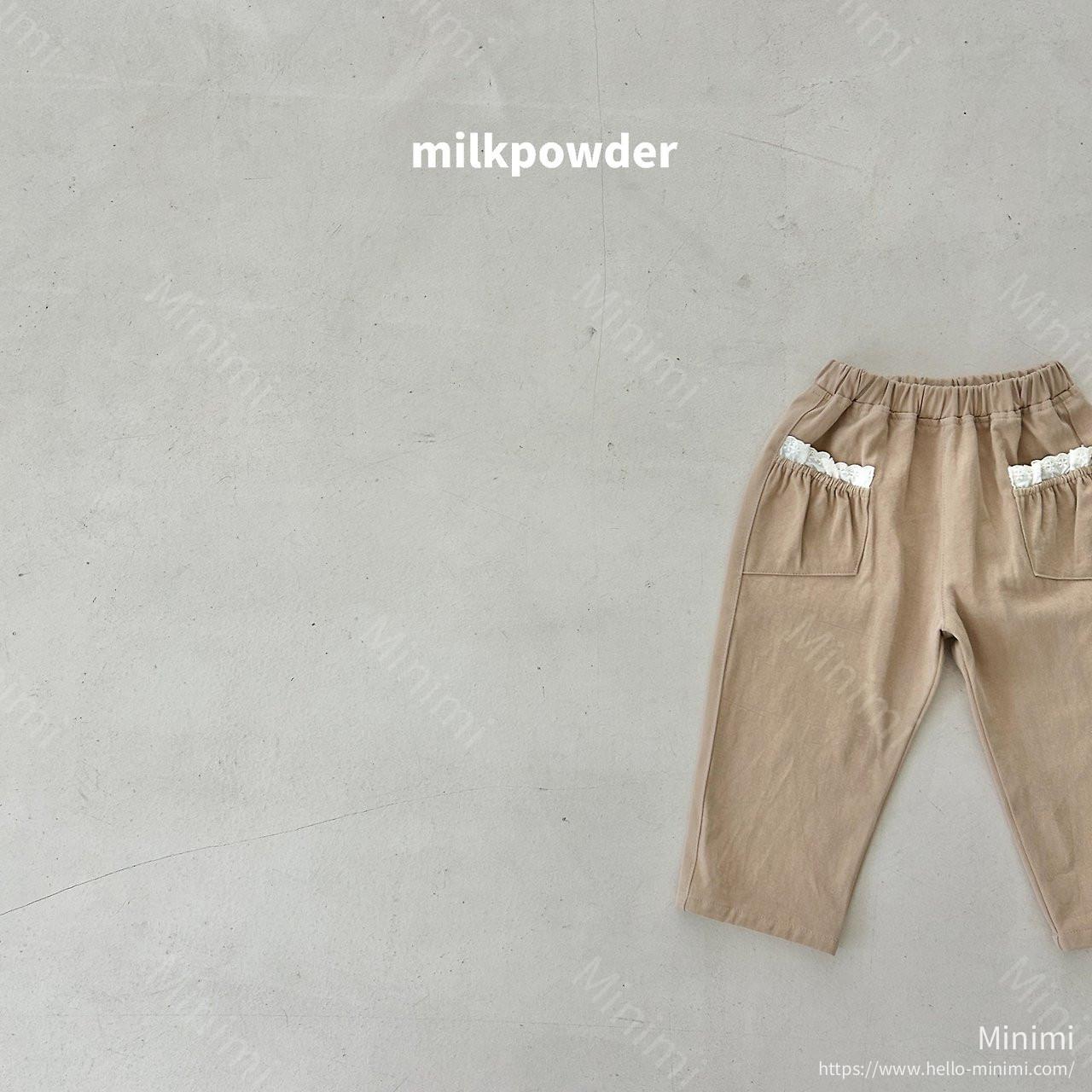 milkpowder Pocket Pants 細節圖 7