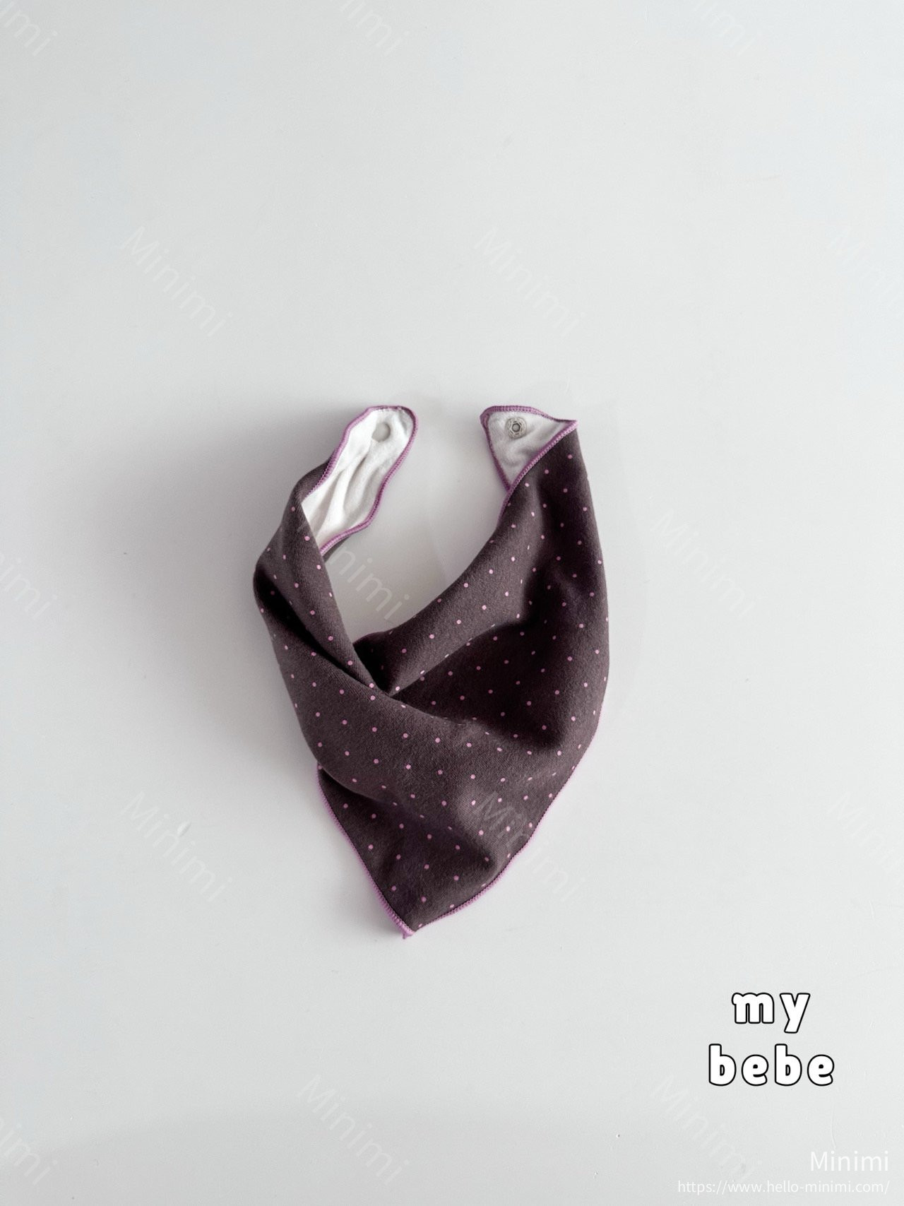 my_bébé Mink Bib 細節圖 12