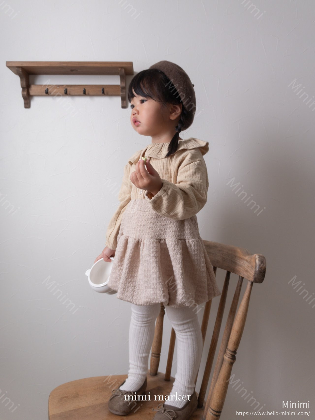 mimi-market Knit Balloon Skirt 細節圖 1