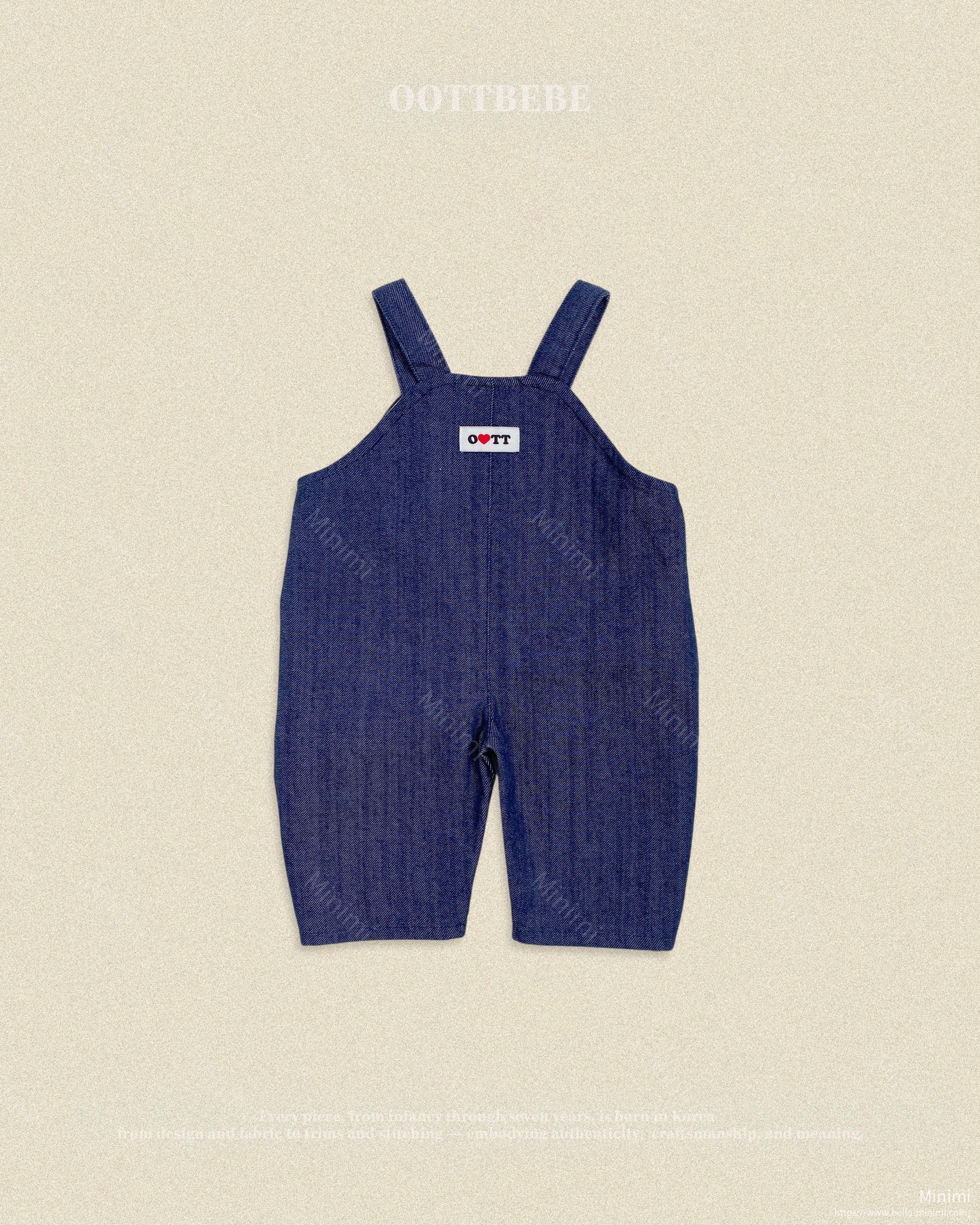 oott bebe Boongboong Denim Overalls 細節圖 11