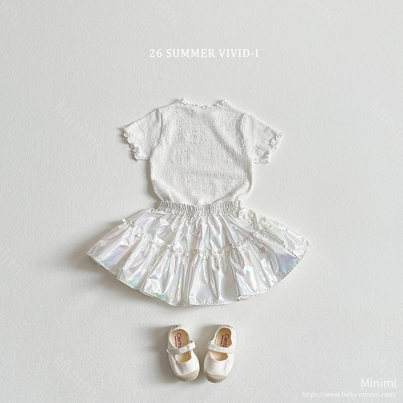 VIVID-I Yoryu Slub Fluted T-Shirt 細節圖 10