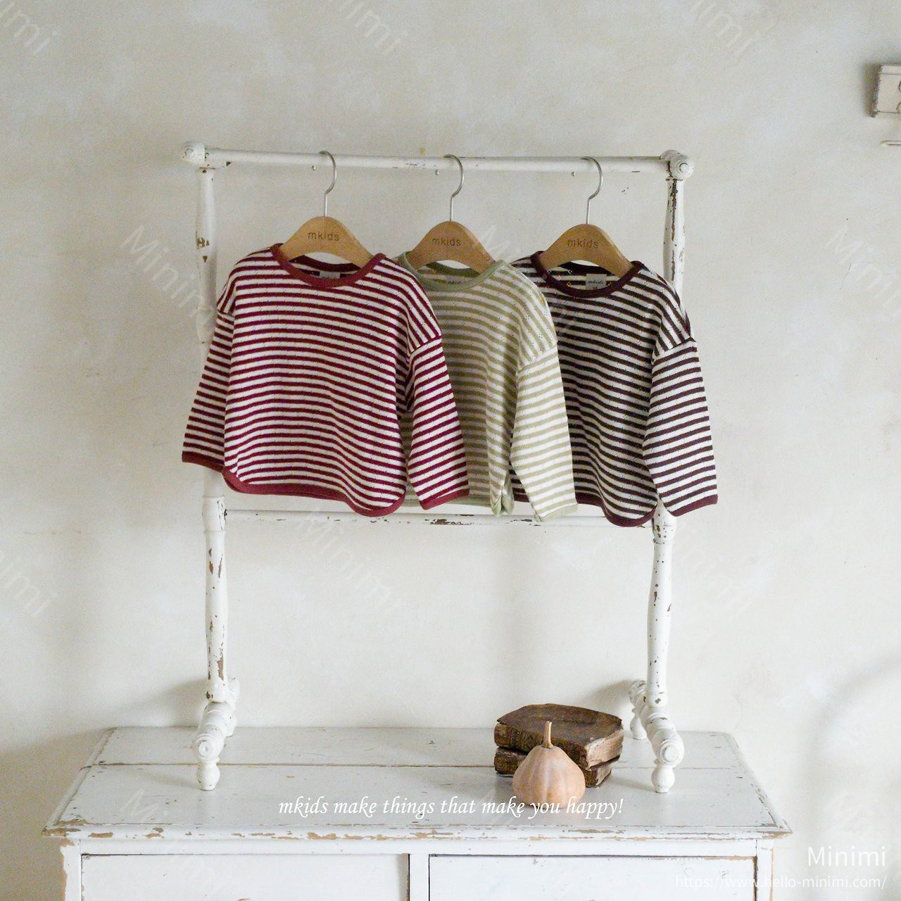 mkids Bonbon Stripe Tee 細節圖 7