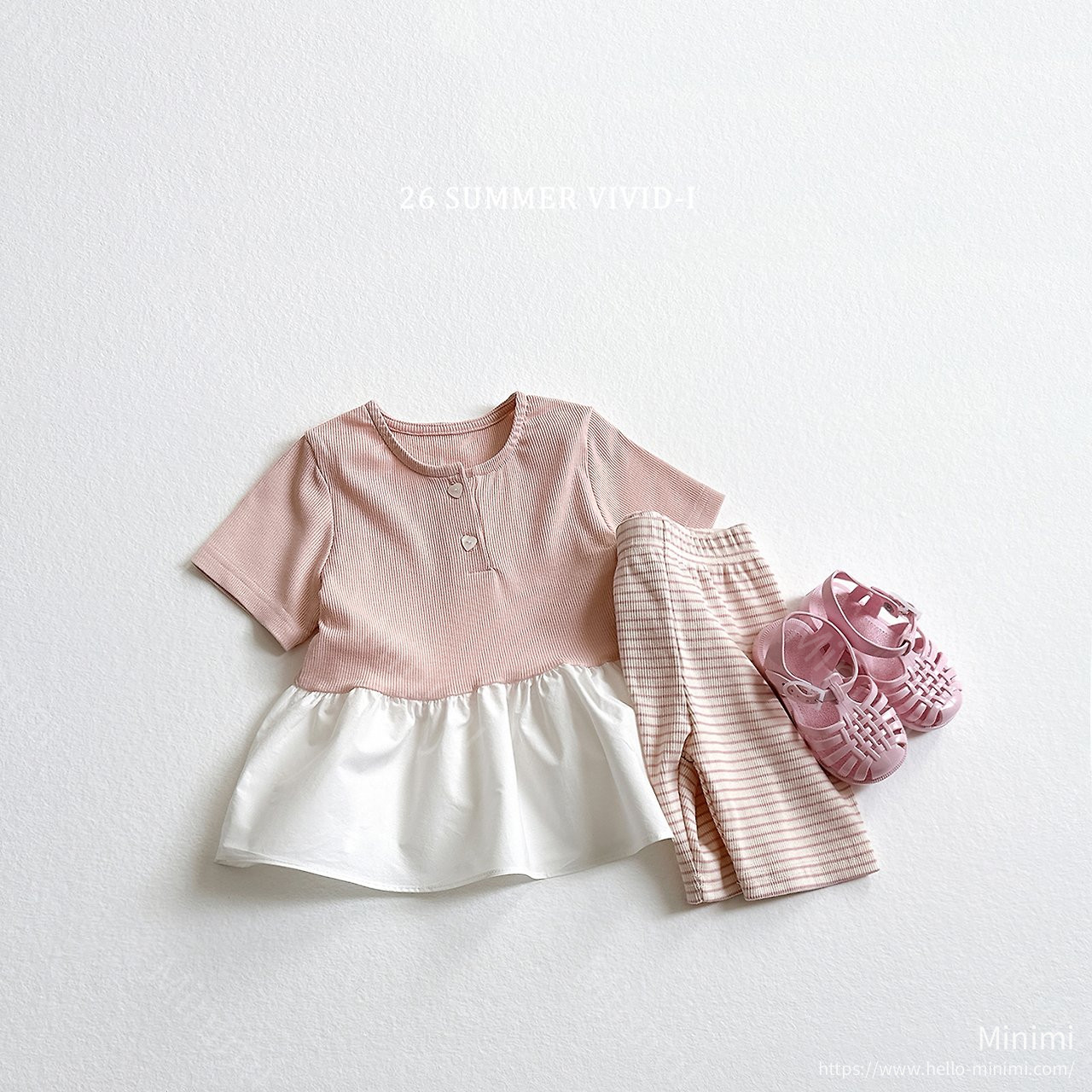 VIVID-I Mini Ribbed Dress T-Shirt 細節圖 12