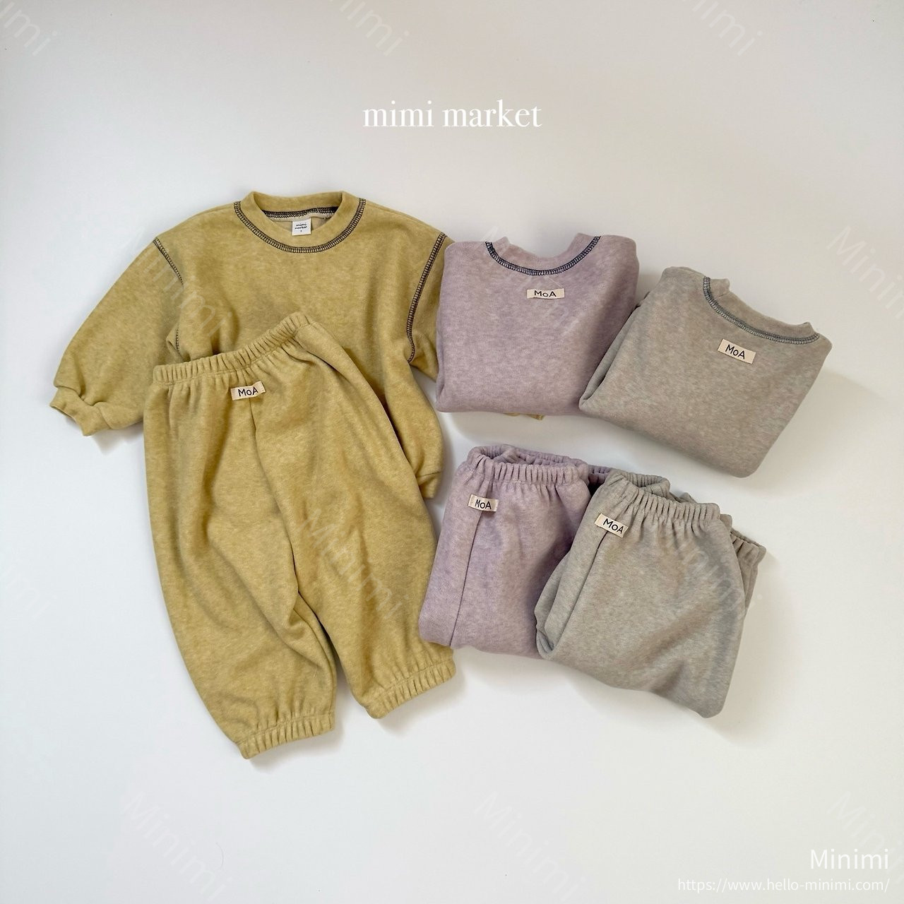 mimi-market Mink Terry Sweatshirt 細節圖 8