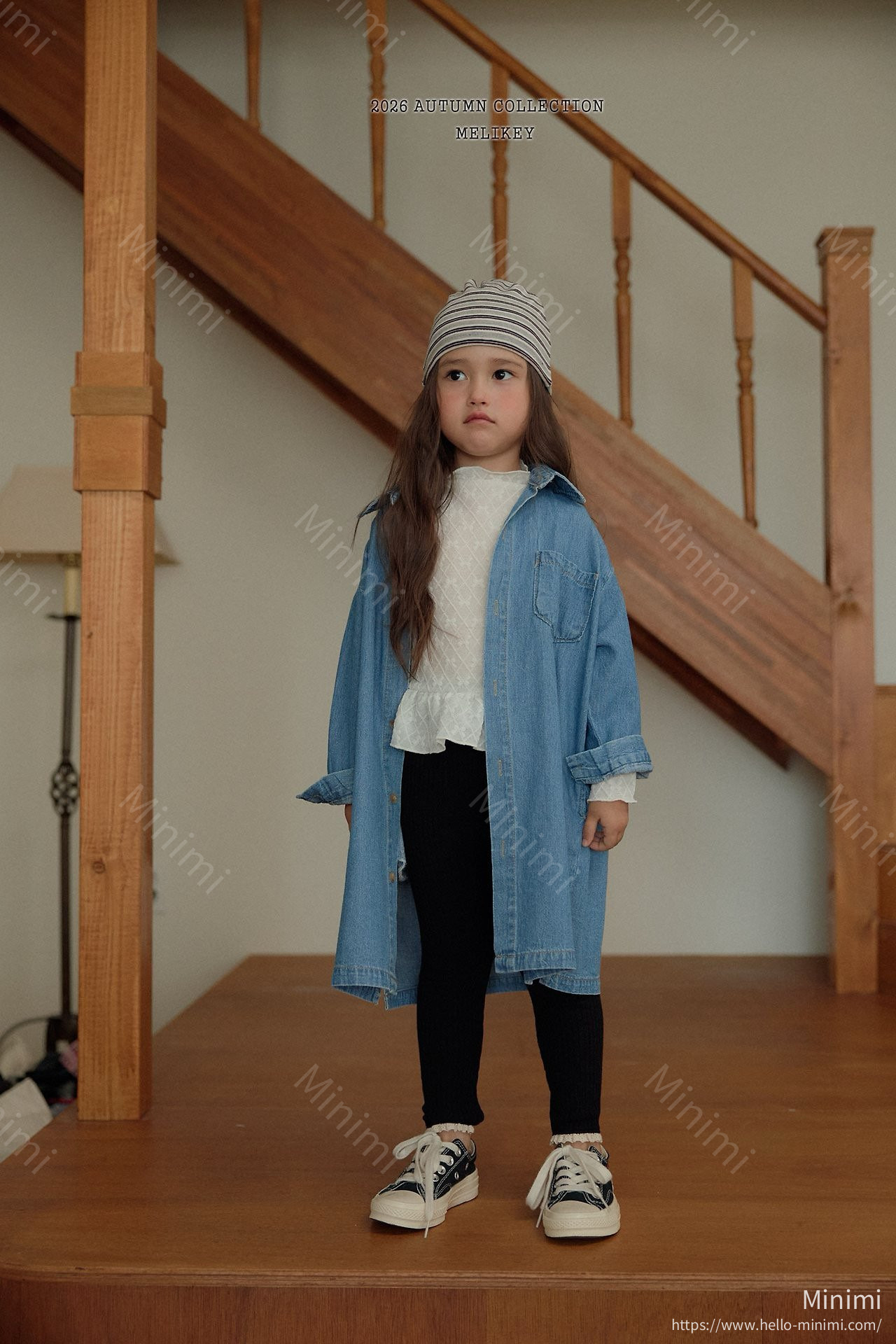 Melikey Denim Shirt Dress 細節圖 15