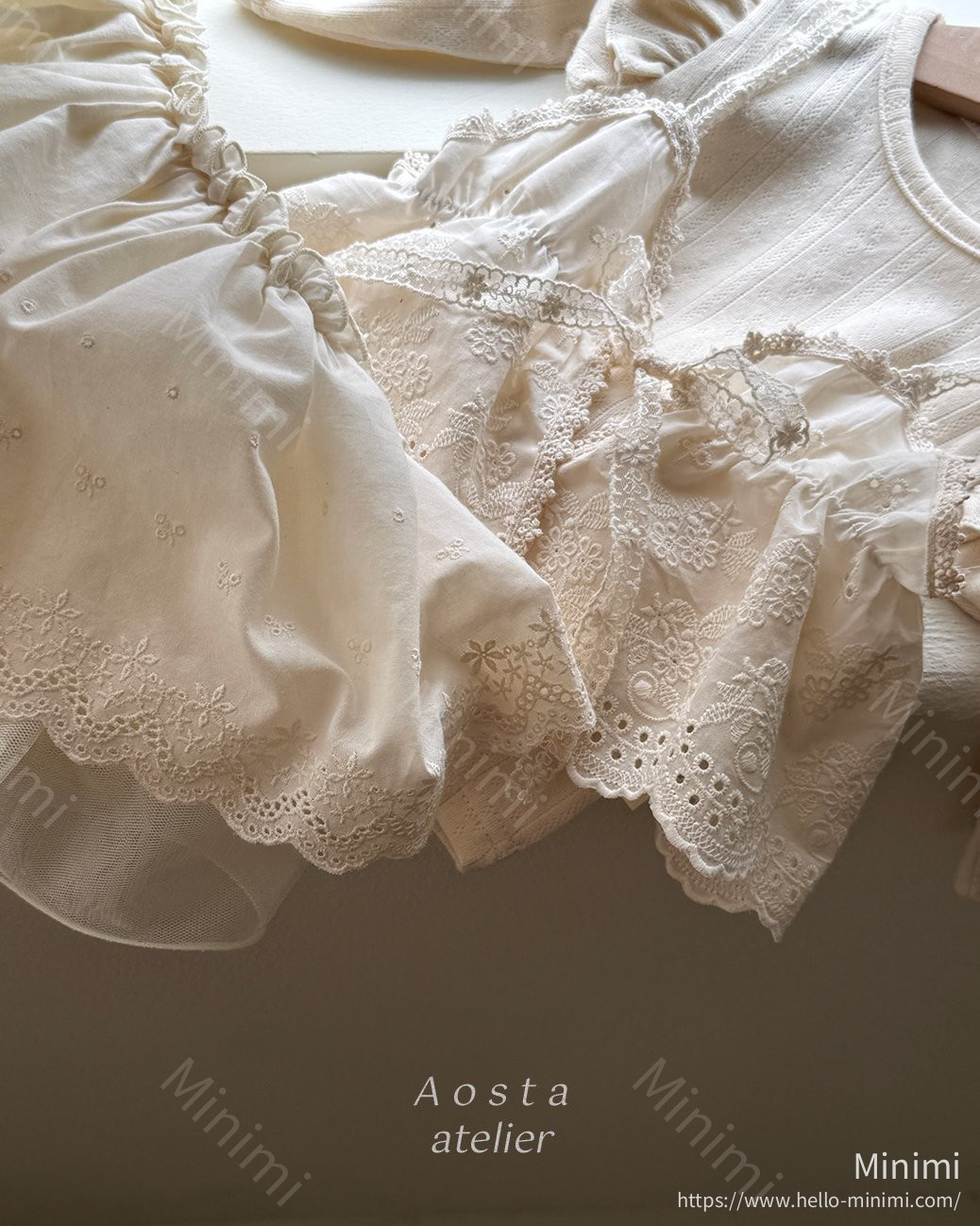 Aosta atelier Lace Bustier 細節圖 6