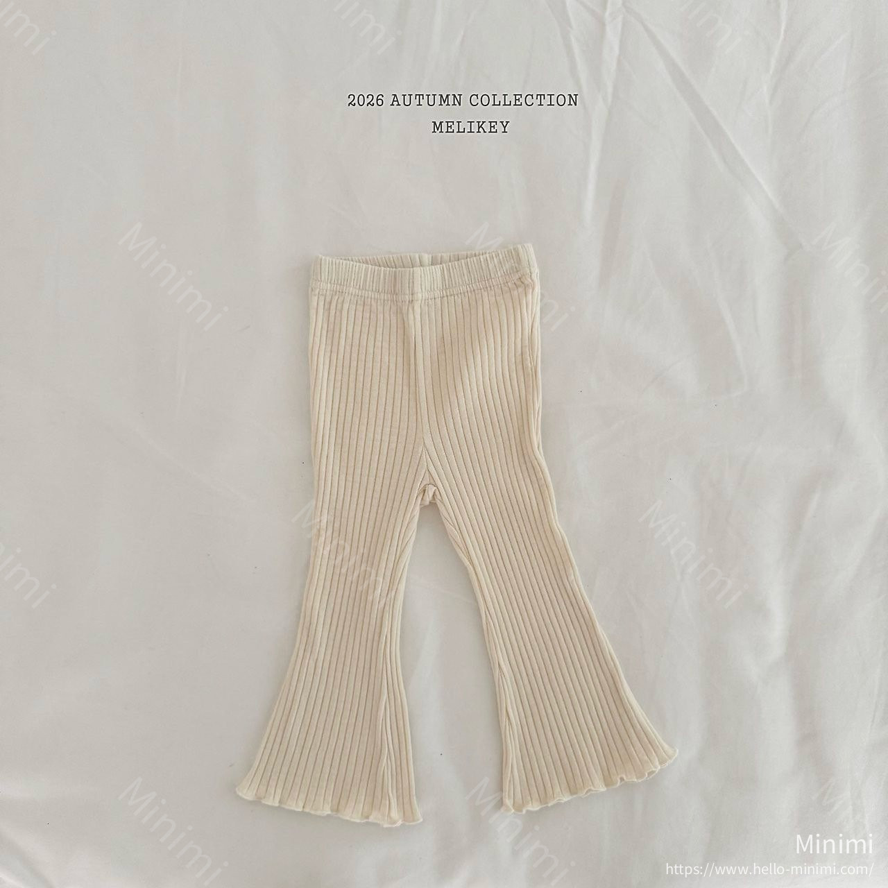 Melikey Bobo Ribbed Bootcut Pants 細節圖 4