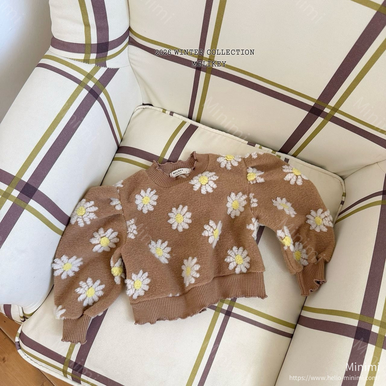 Melikey Flower Fluffy Sweatshirt 細節圖 25