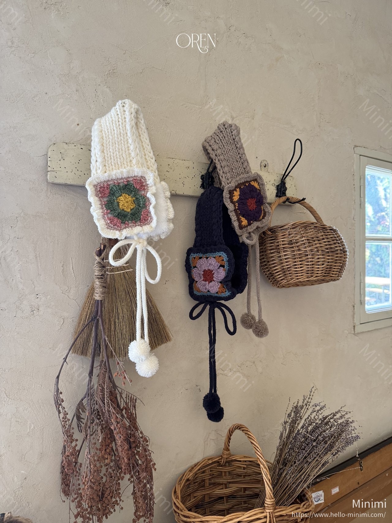 Oren Tizzy Flower Knit Hairband 細節圖 9