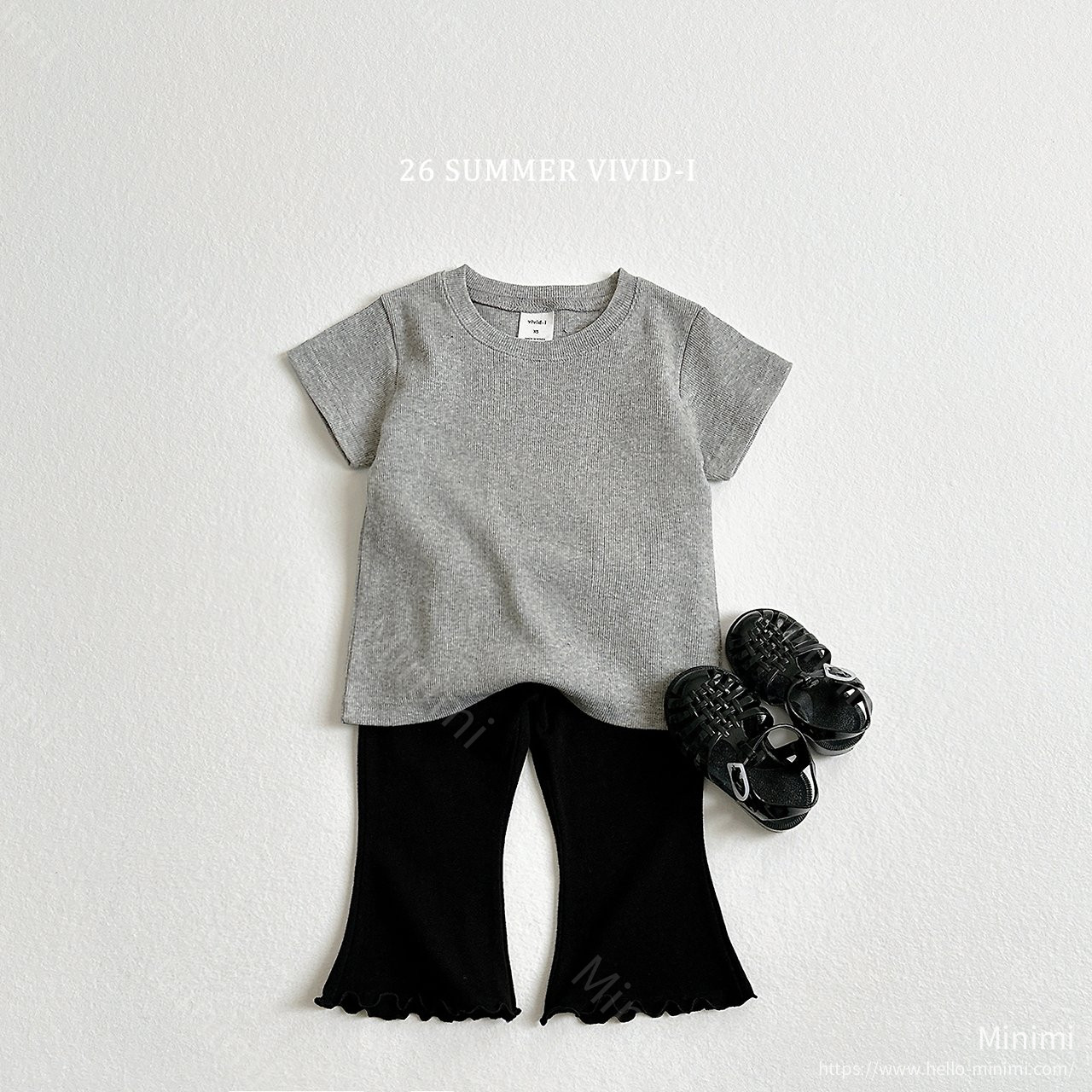 VIVID-I Spandex Fluted Cropped Pants 細節圖 14