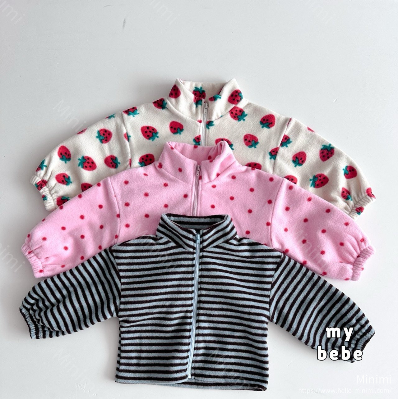 my_bébé Daily Fleece Zip-up 細節圖 2