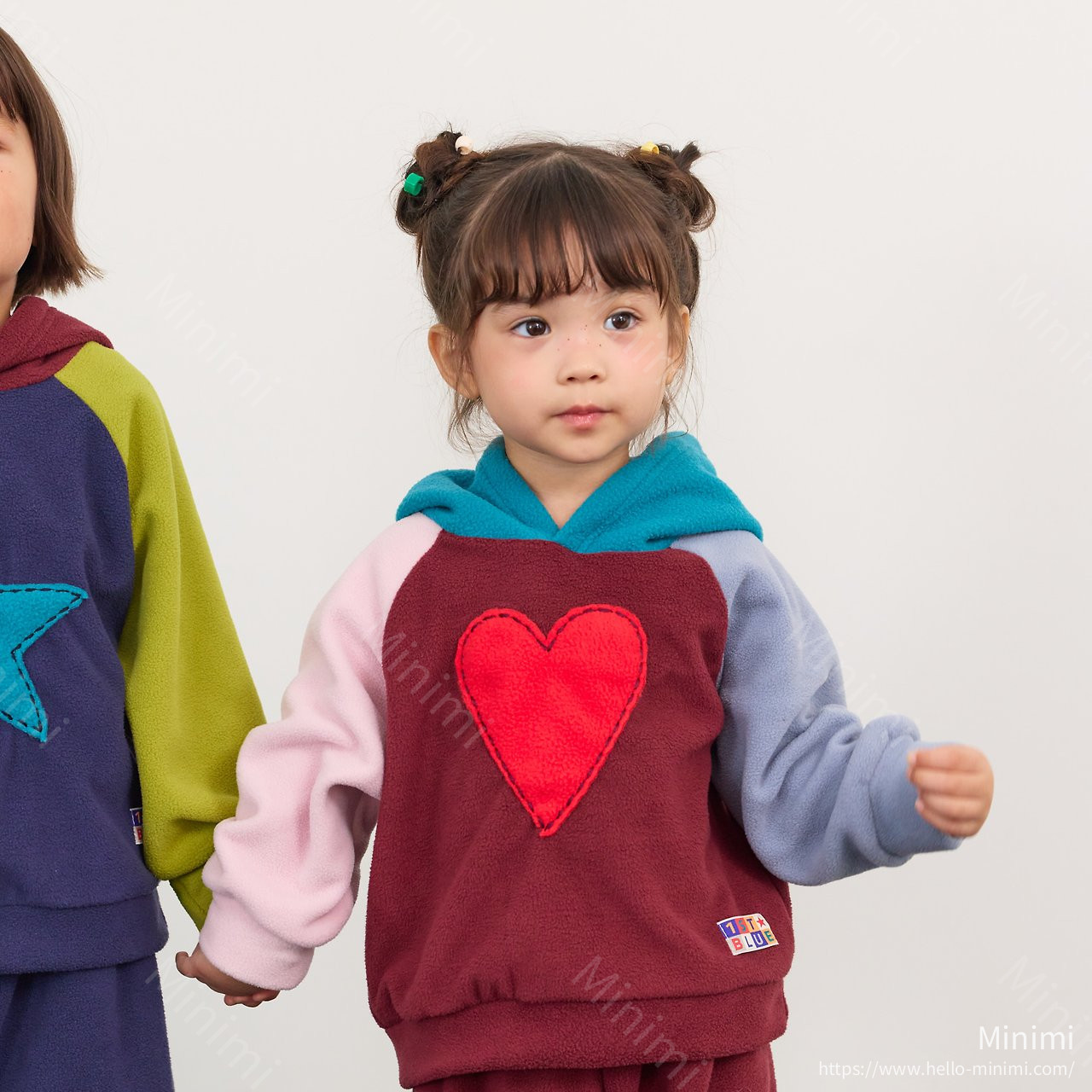 1st BLUE Embroidered Fleece Hoodie 細節圖 11