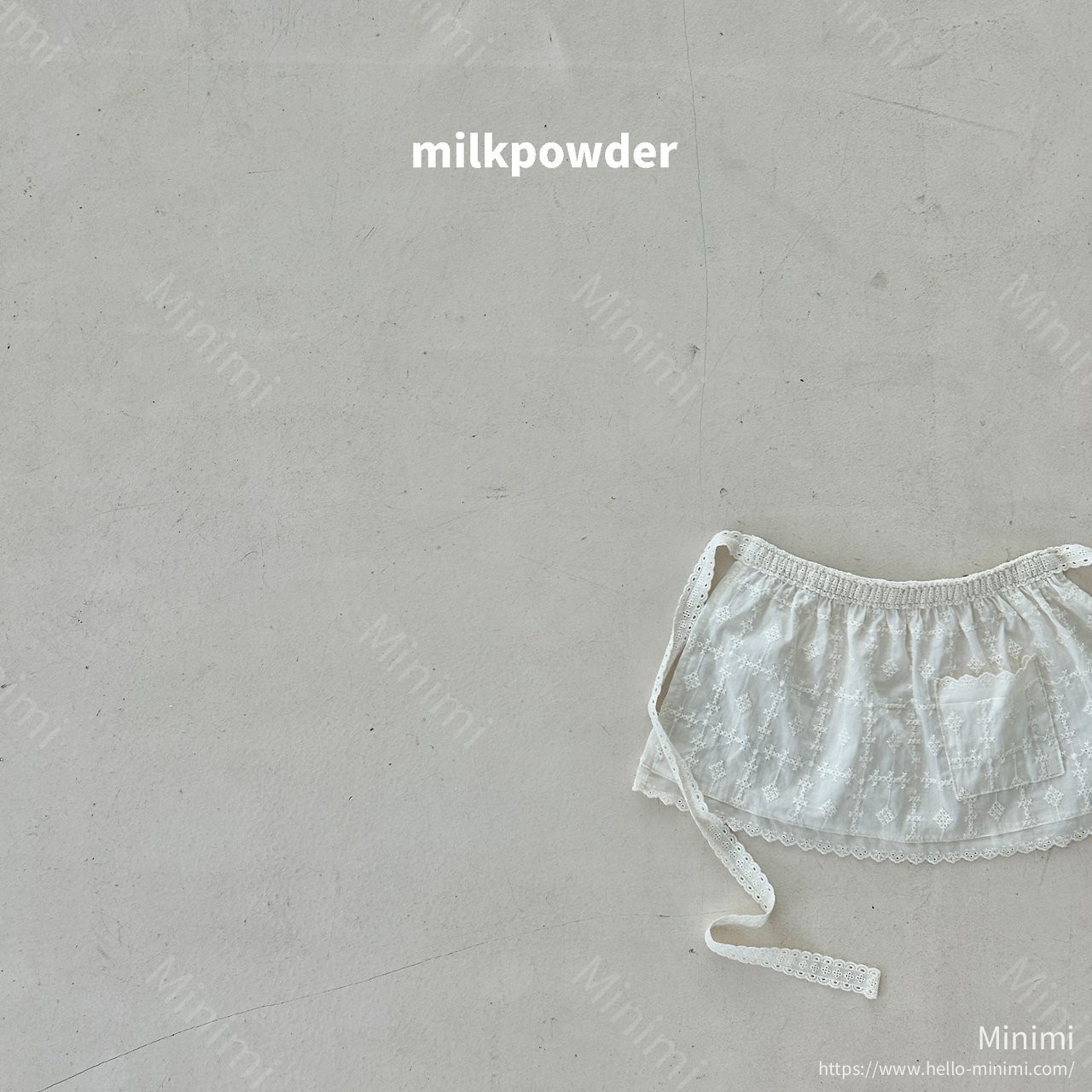 milkpowder Mimi Apron 細節圖 5